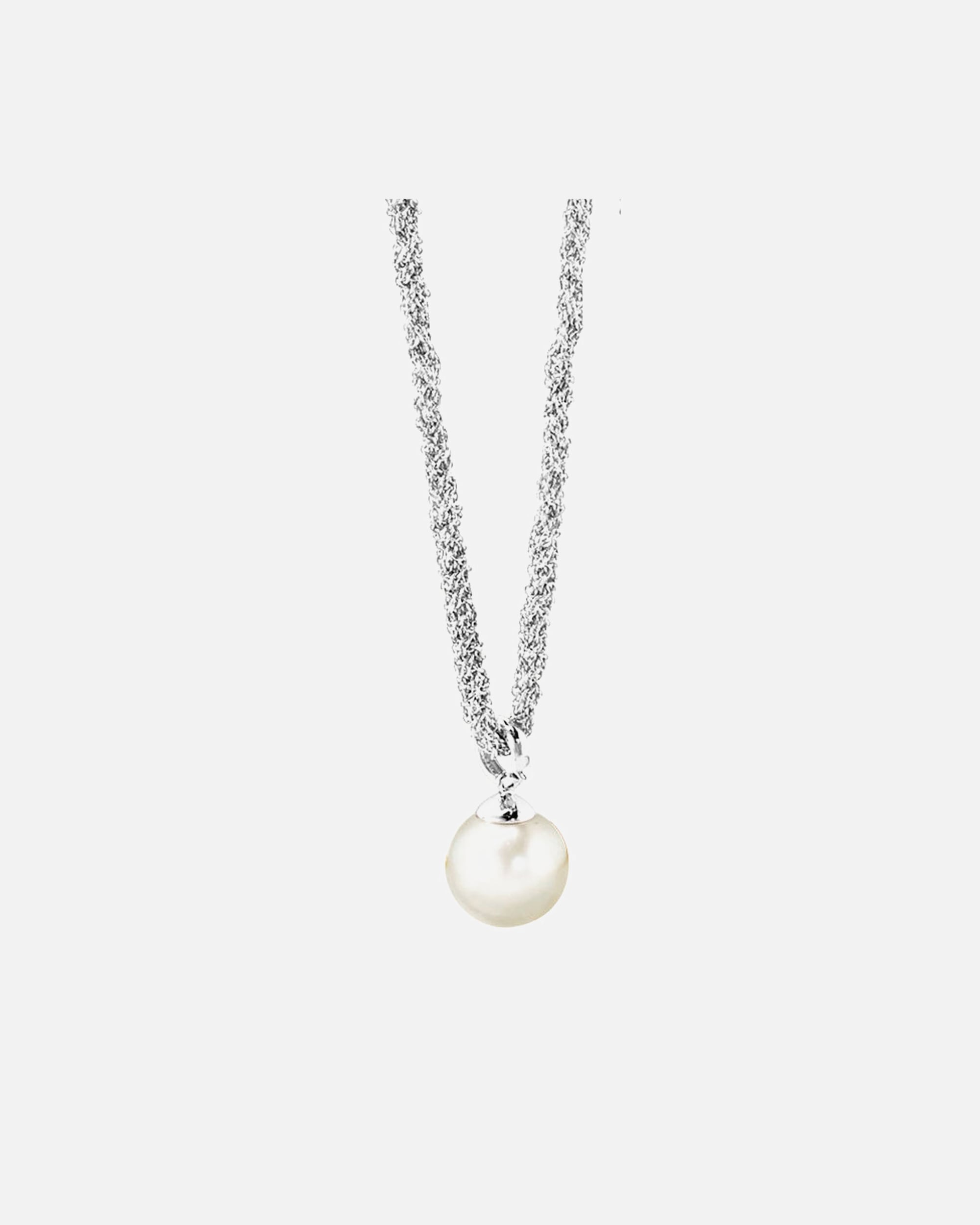 Halskette für Weiblich Celesta Halskette 925/- Sterling Silber Süßwasserzuchtperle weiß 42 + 3 cm