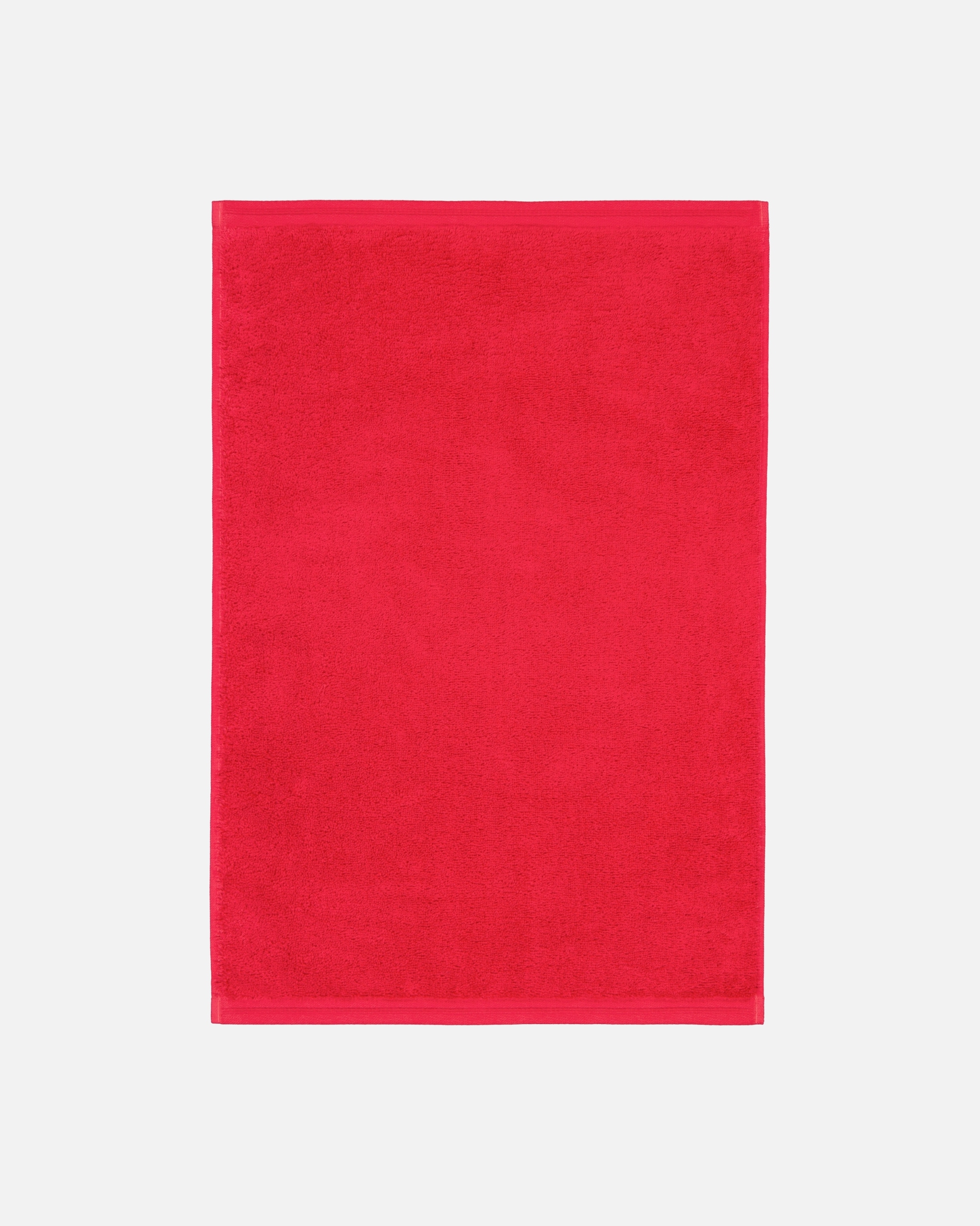 Handtuch für Unisex Vossen Vossen Handtücher Vegan Life kirschrot - 3680 Gästetuch 40x60 cm