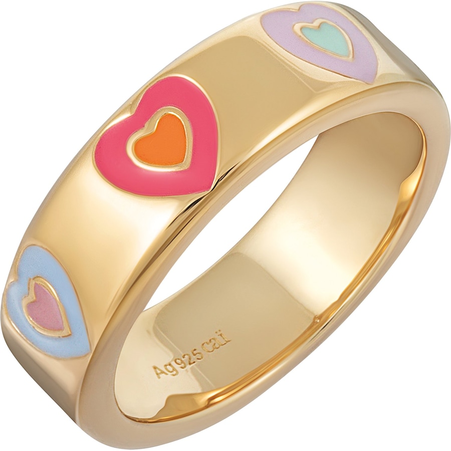 caï Damenring 925er Silber, Emaille 52 Damen