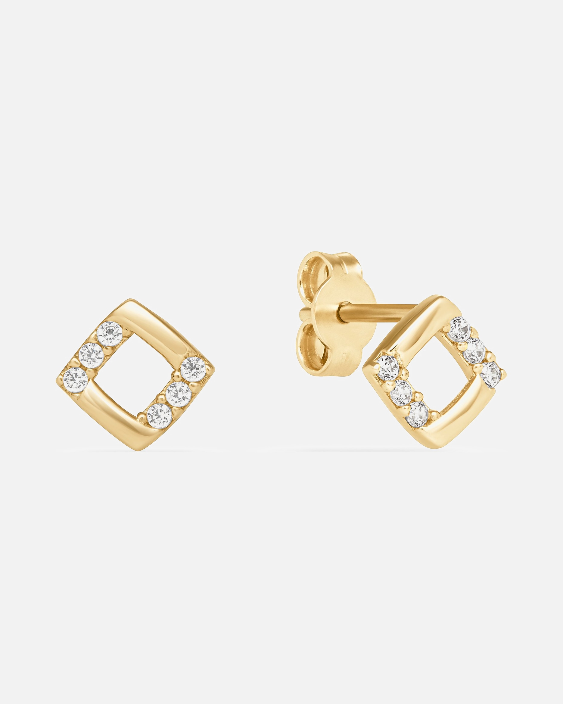 Ohrringe für Weiblich FAVS Ohrstecker 375er Gelbgold One Size