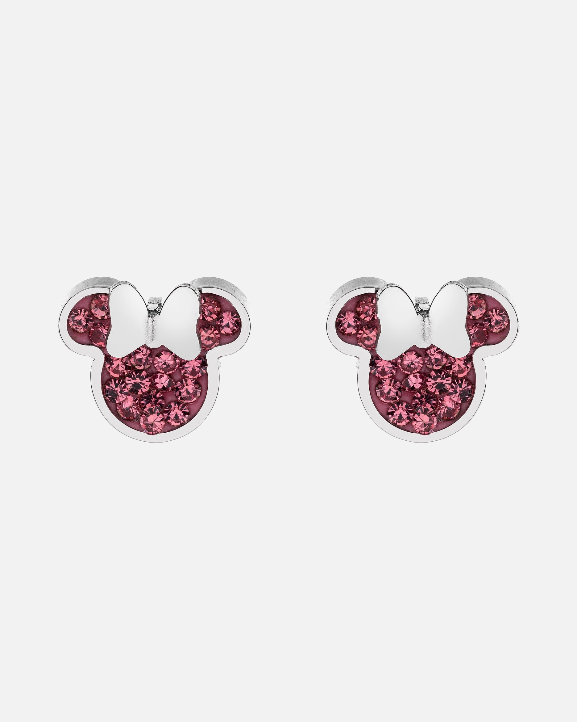 Ohrringe für Weiblich DISNEY Jewelry Ohrstecker Edelstahl pink, silber