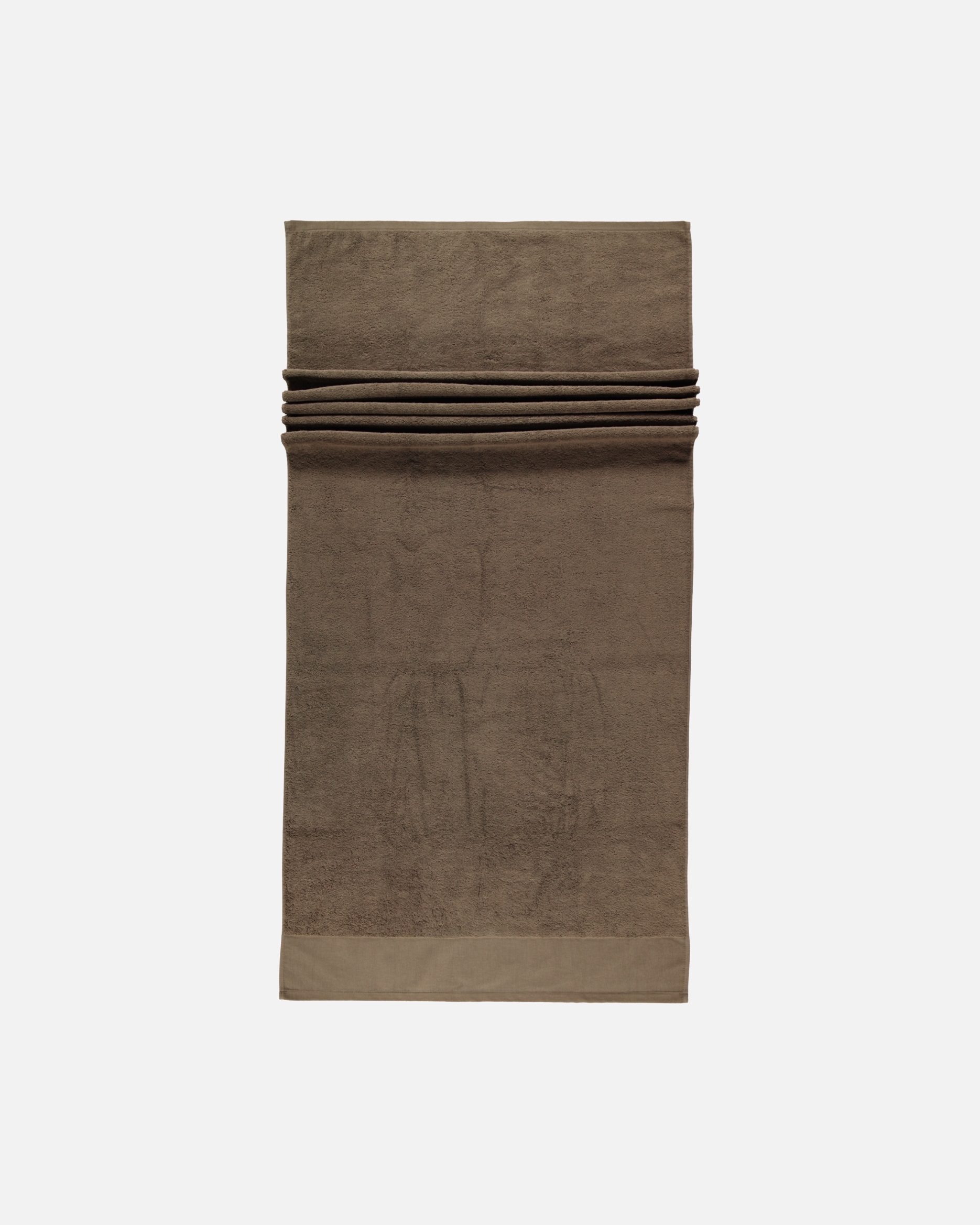 Handtuch für Unisex Rhomtuft Rhomtuft Handtücher Comtesse taupe - 58 Saunatuch 80x200 cm