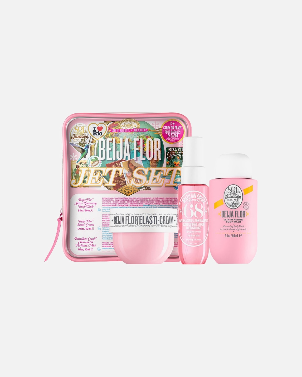Körperpflegeset für Unisex Sol de Janeiro Beija Flor Jet Set 1 Stück
