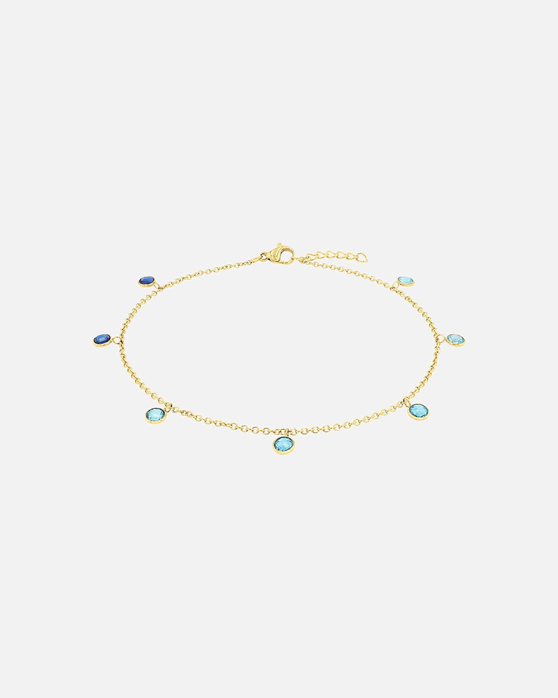 Fußschmuck für Weiblich amor Fußkette Blau