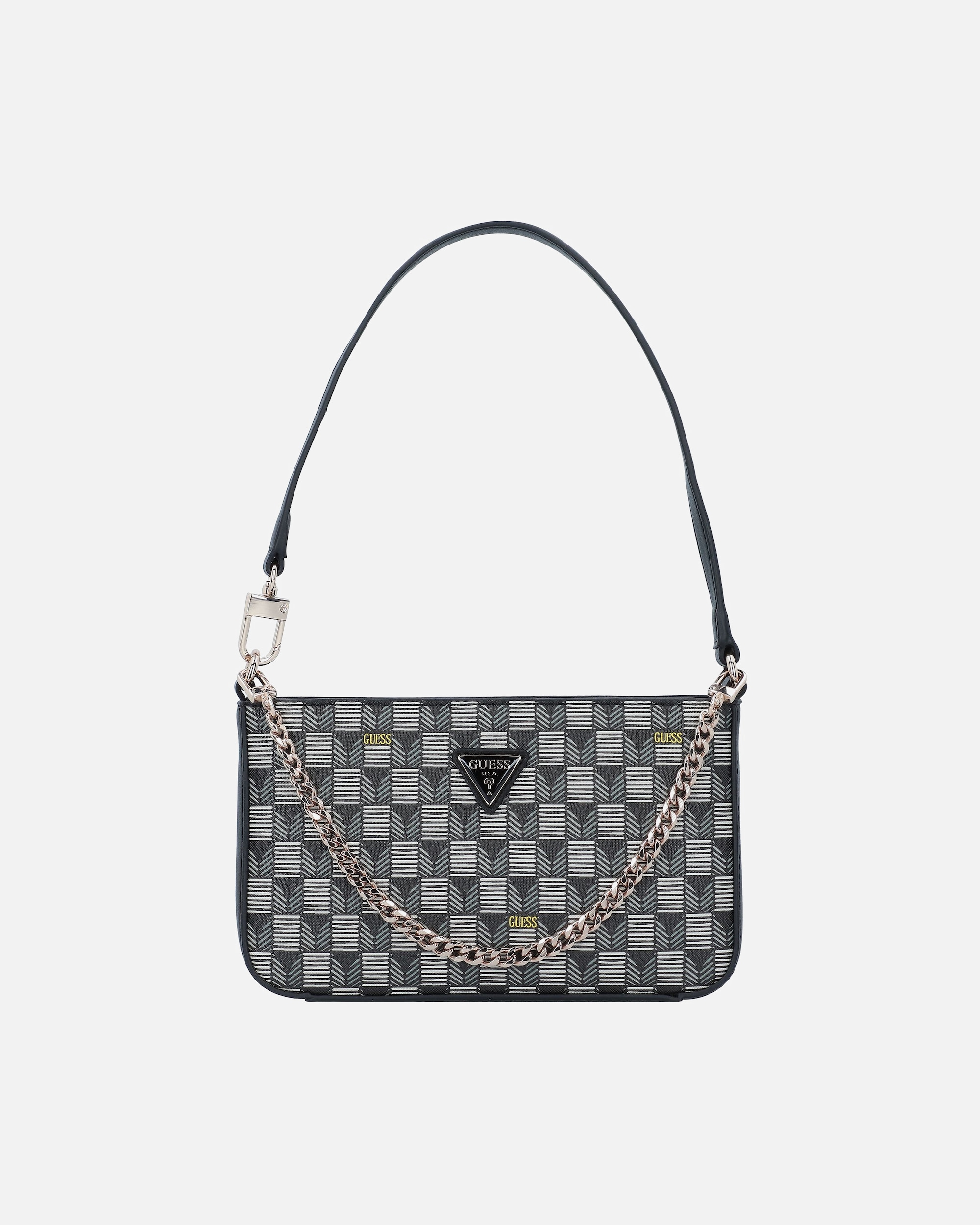 Clutch für Weiblich Guess G Wave II Schultertasche black logo