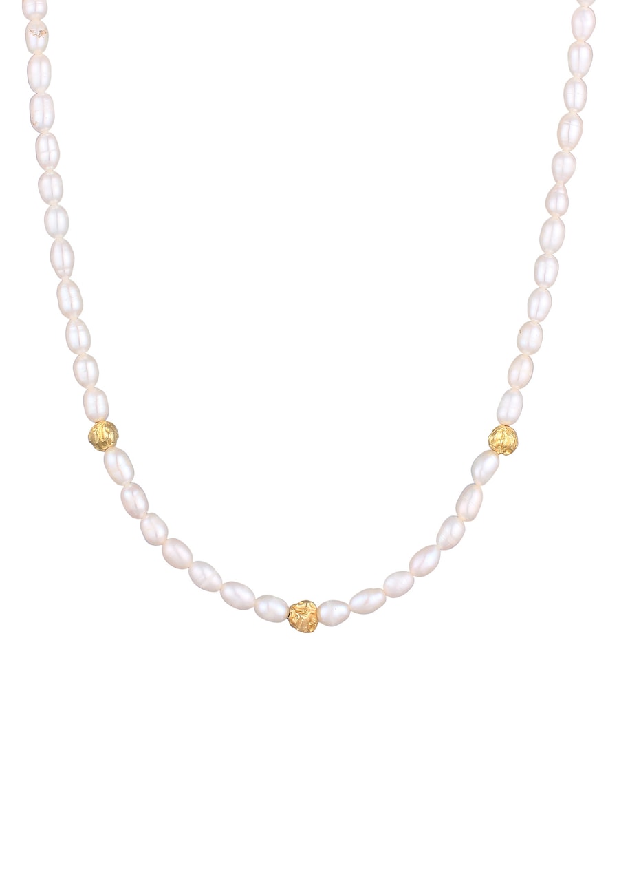 Haze & Glory Süßwasserperlen - Pacifica 925 Silber 42 Damen