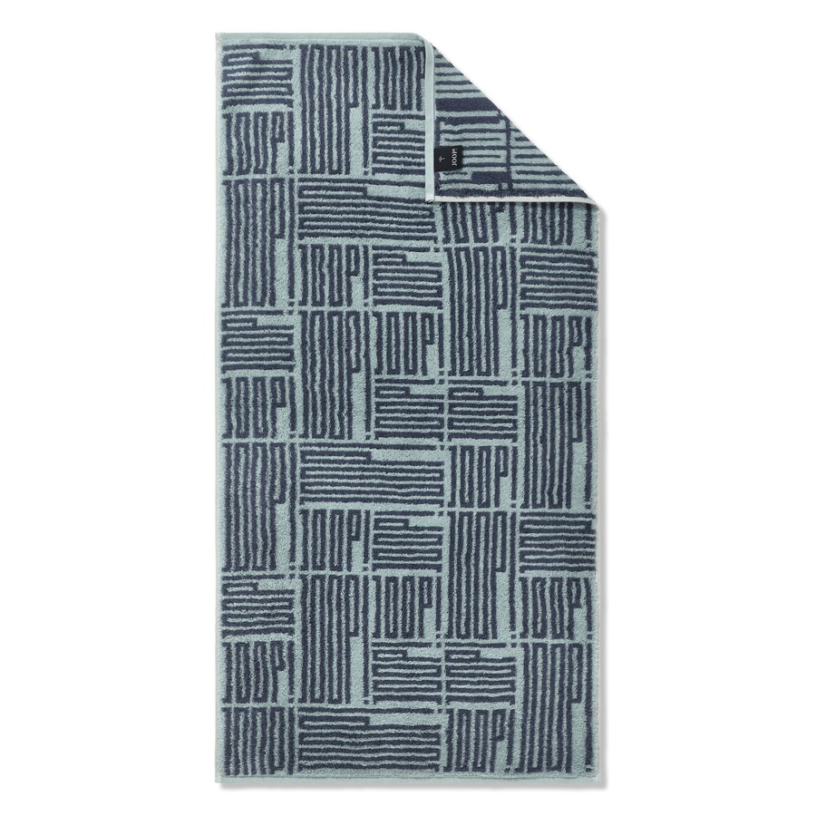 JOOP! Handtücher Bars Allover 1723 Aqua - 11 Duschtuch 80x150 cm