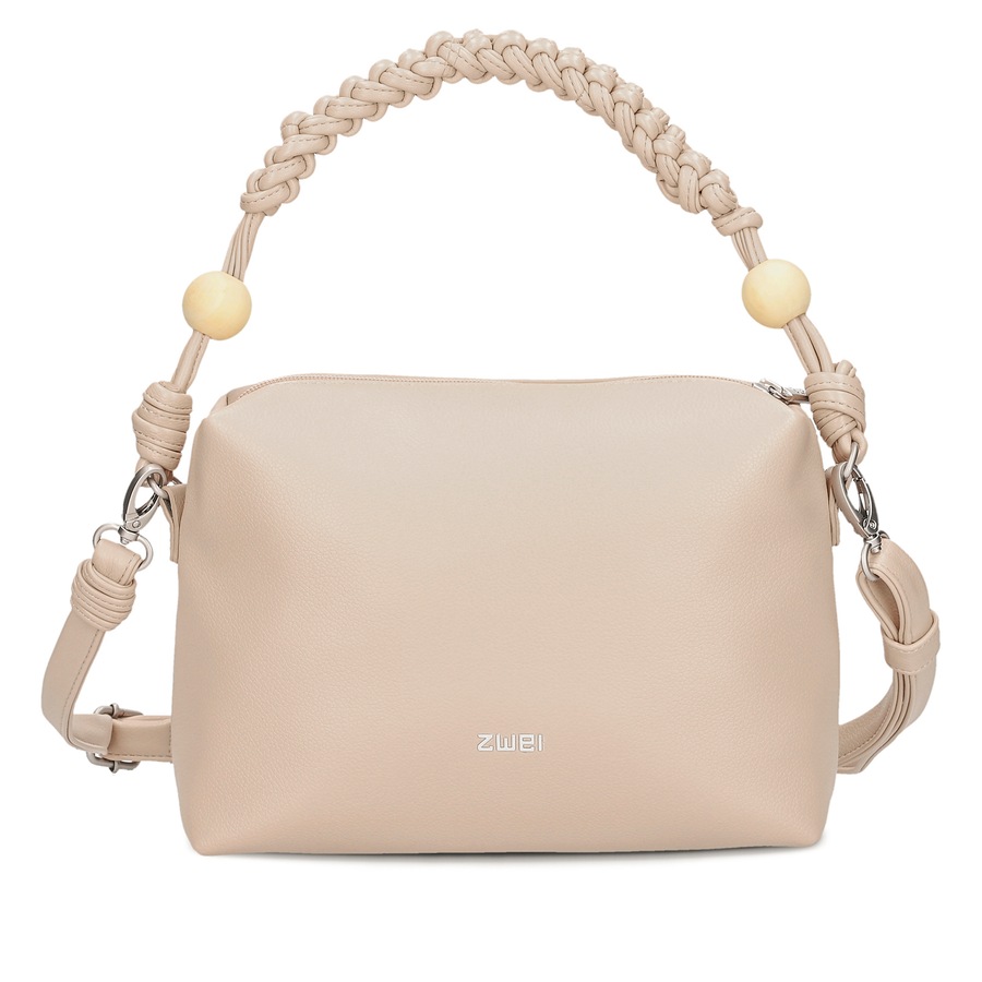 ZWEI Perla Schultertasche Sand Grau Damen