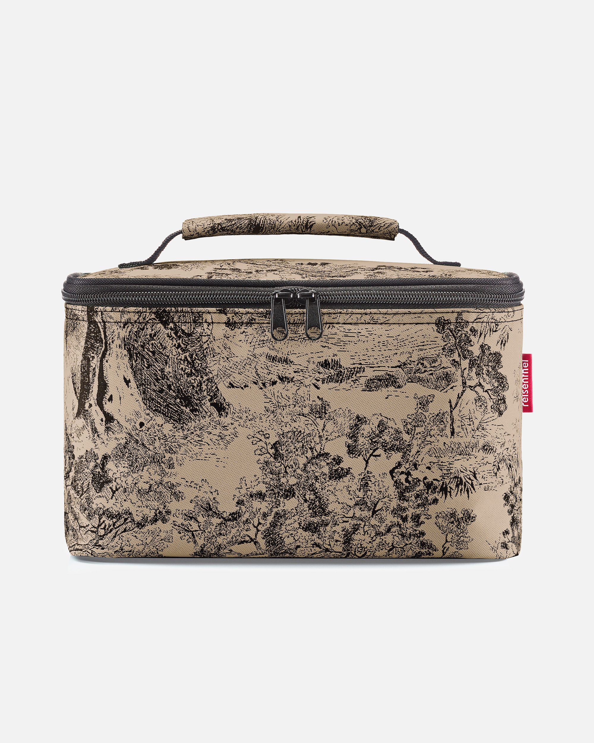 Kosmetikkoffer für Weiblich Reisenthel Kosmetikkoffer Cosmetic Case Jaquard Brown