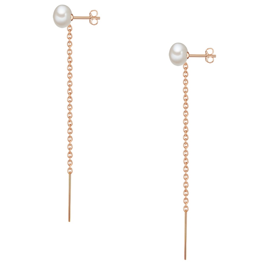 Valero Pearls Ohrhänger 925er Silber roségold Damen