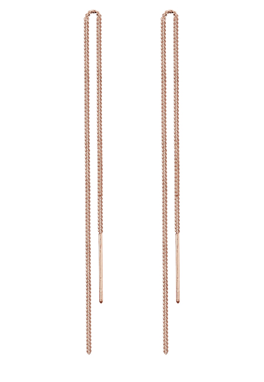 Elli Ketten Elegant Filigran 925 Sterling Silber rosefarben Damen