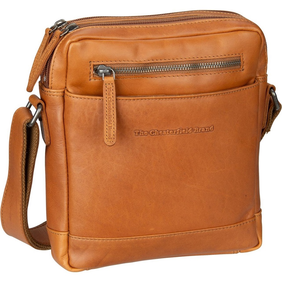 The Chesterfield Brand Umhängetasche Arnhem Cognac Hellbraun Herren