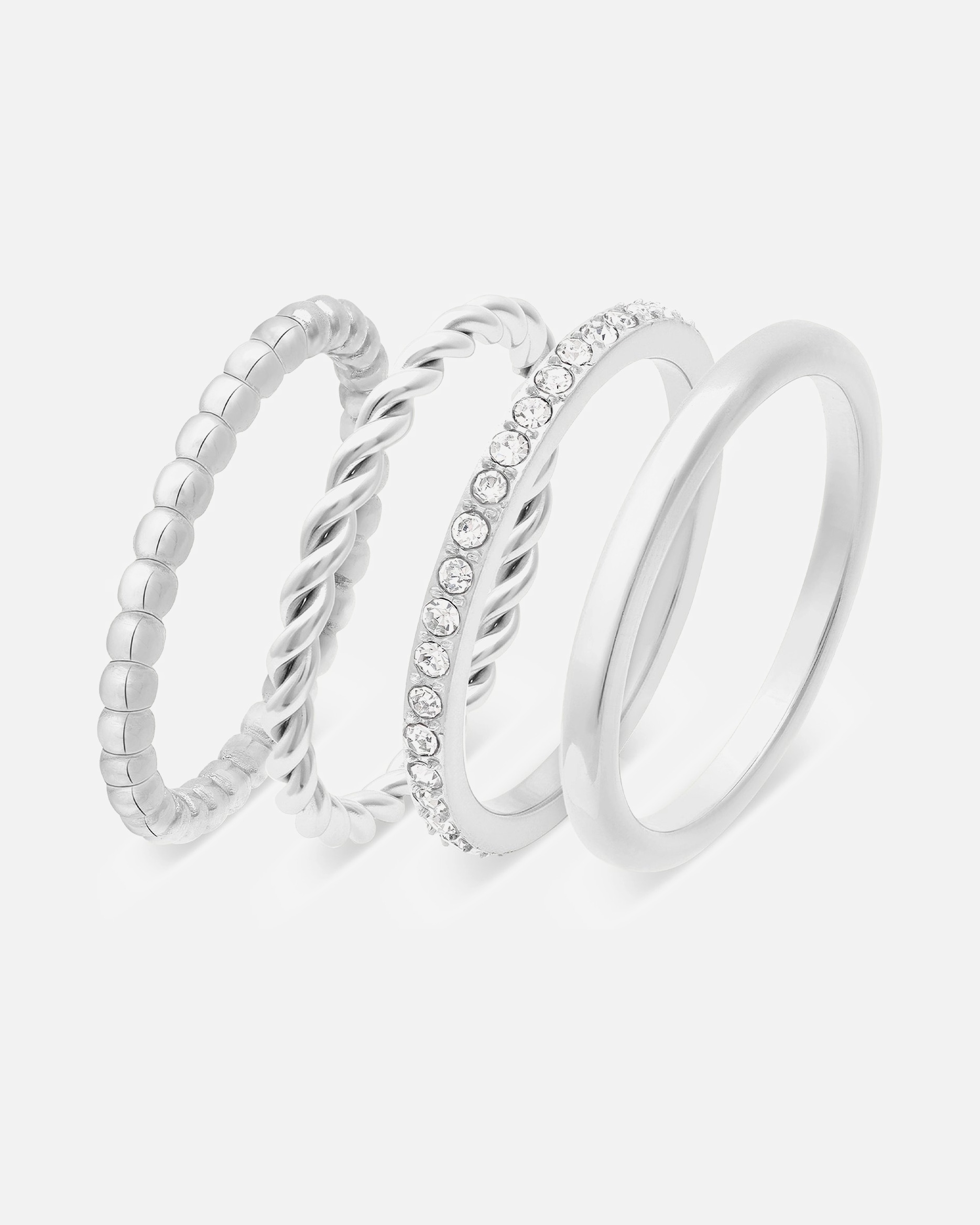 Ring für Weiblich s.Oliver Damenring Edelstahl 54