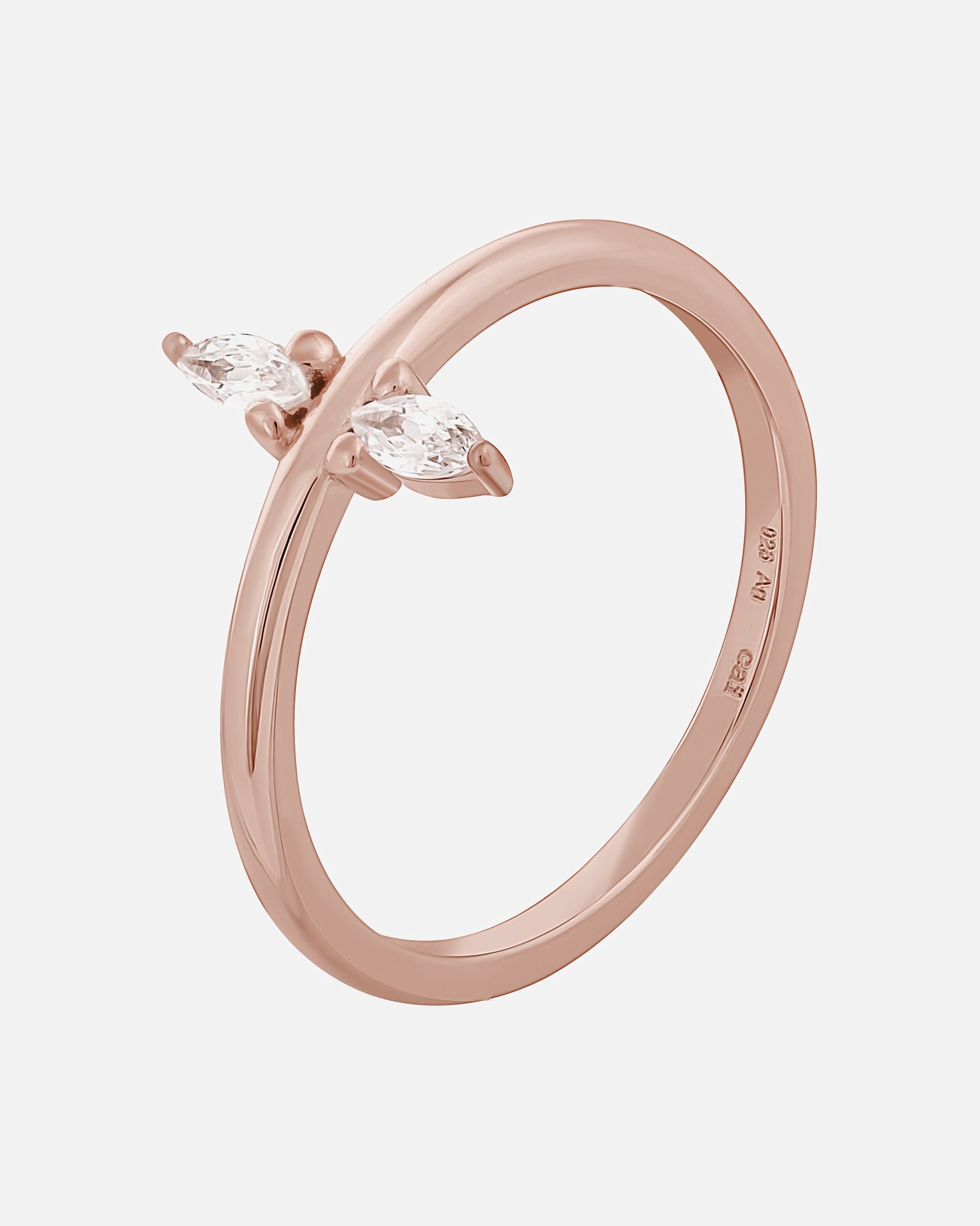 Ring für Weiblich caï Damenring 925er Silber 52