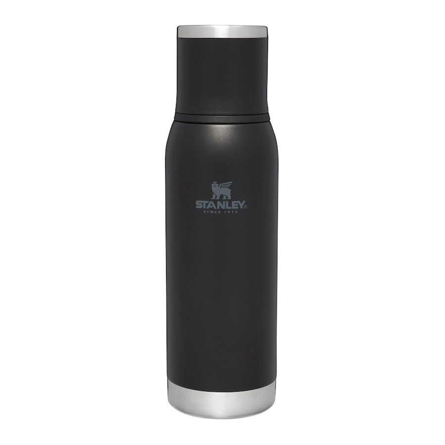 Stanley 1913 Isolierflasche - 1L ADVENTURE TO-GO BOTTLE Black Schwarz