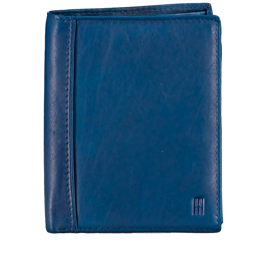 Hausfelder Manufaktur Geldbörse New Vintage Blau Herren