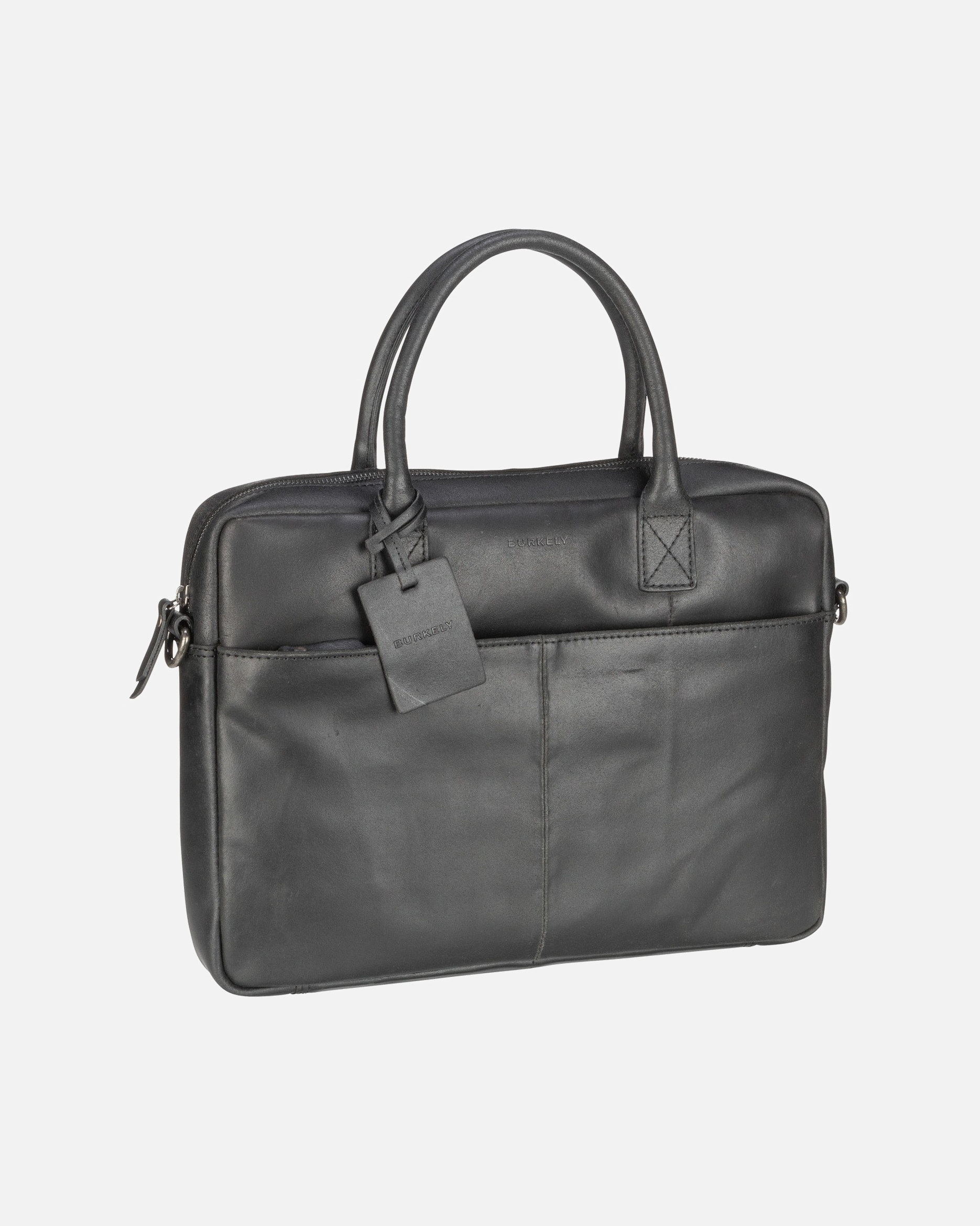 Laptoptasche für Unisex Burkely Aktentasche Vintage Jake Worker 13'' Black