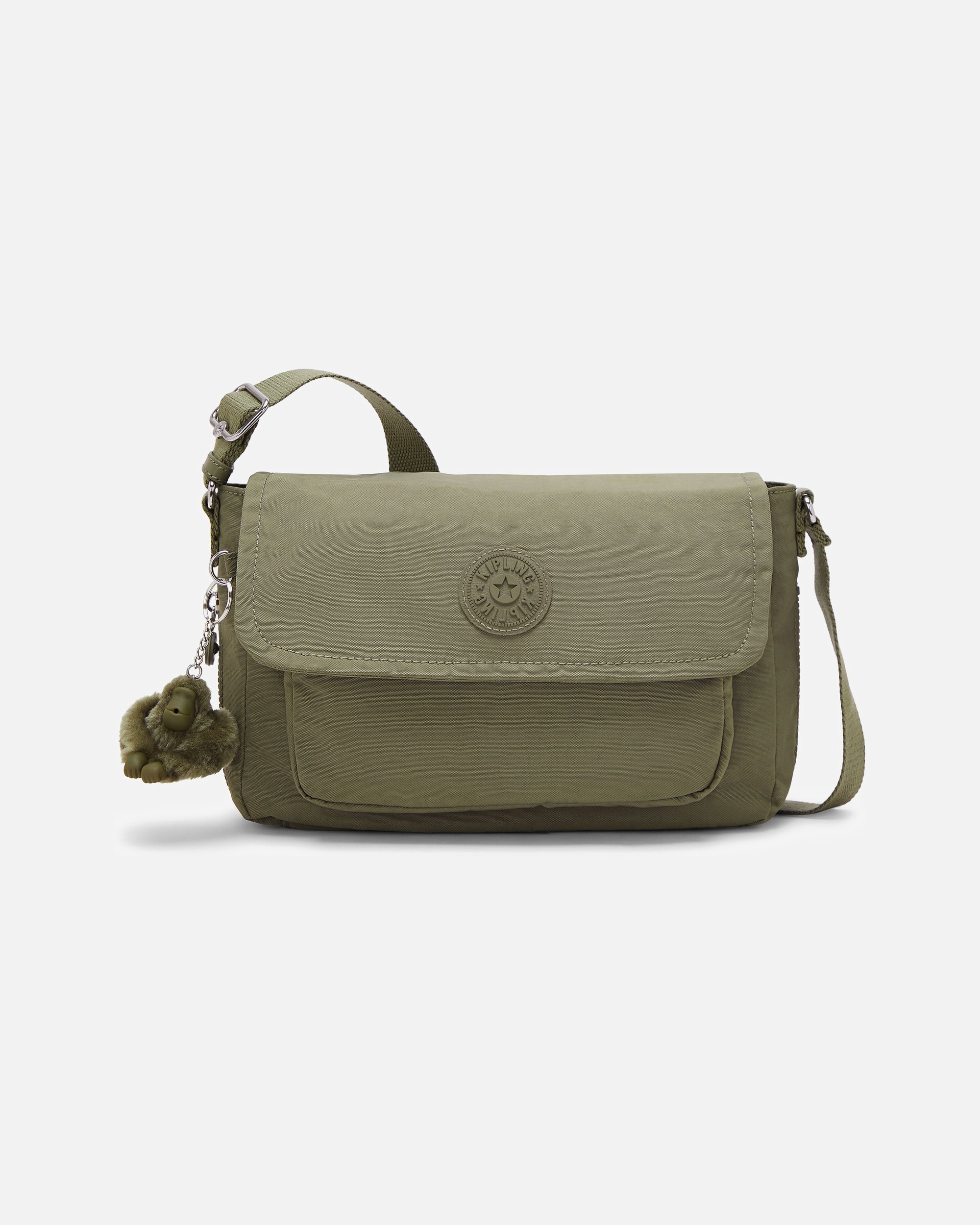 Clutch für Weiblich Kipling Basic Umhängetasche almost sage