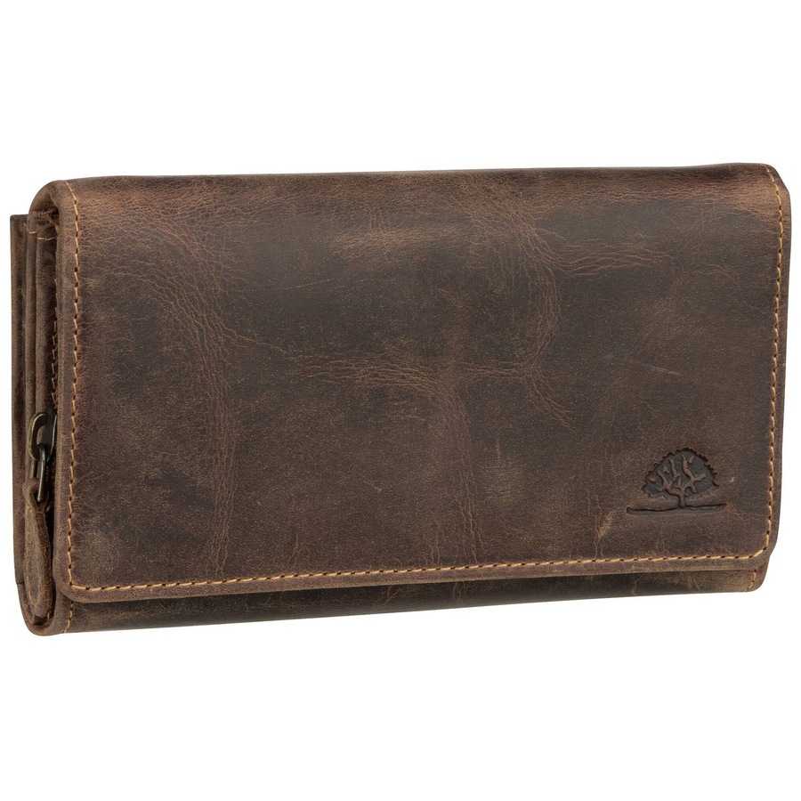 Greenburry Geldbörse Vintage Sattelbraun Braun Herren