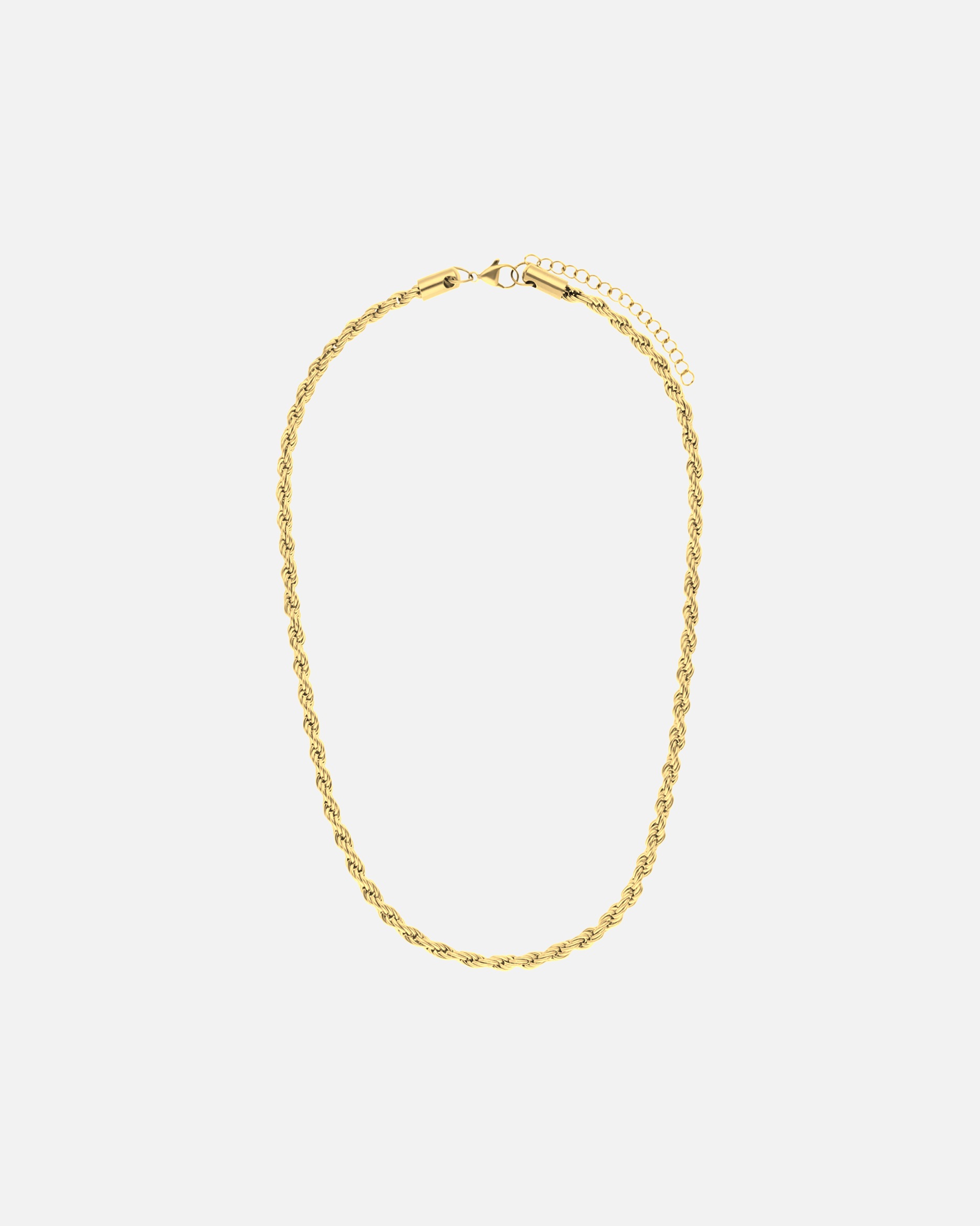 Halskette für Unisex Lucardi Halskette Stahl Gold - 50.0