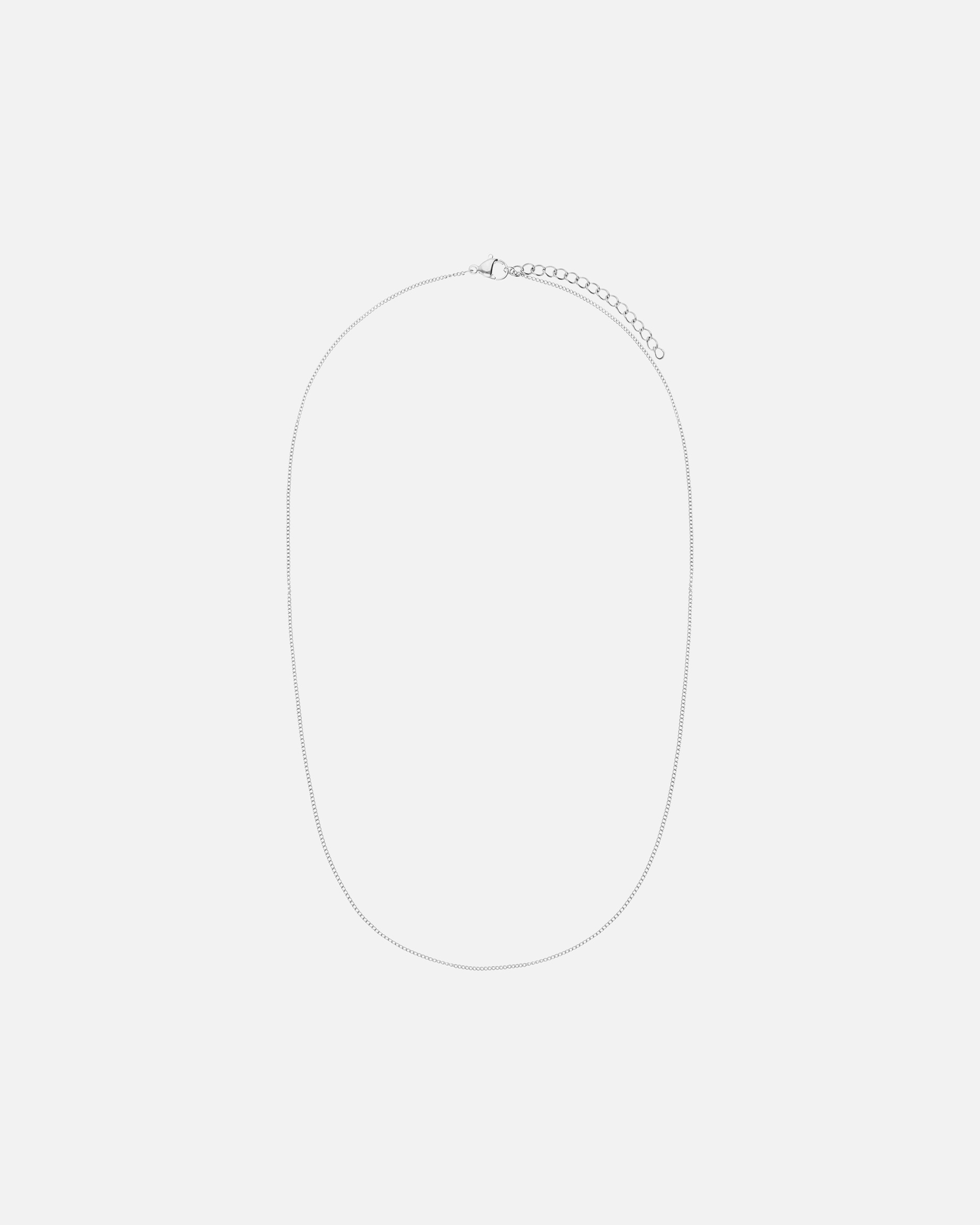 Halskette für Unisex Lucardi Halskette Stahl Silber - 55.0