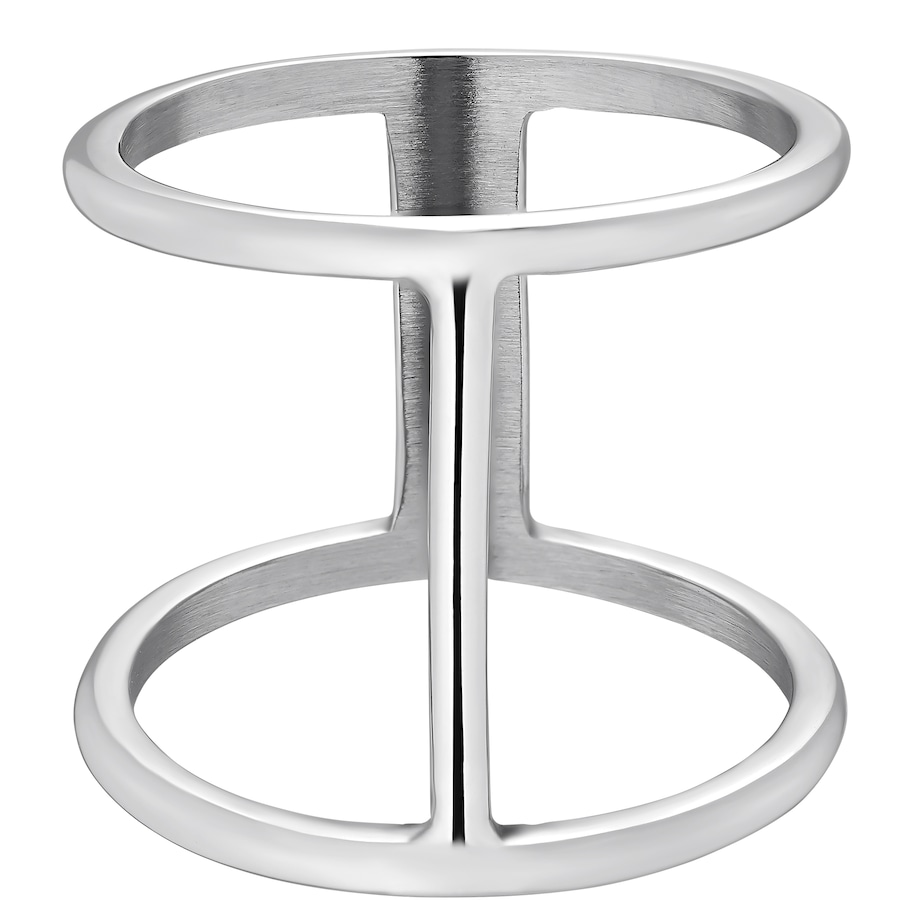 Heideman Damenring Jarek silberfarben poliert 58 (18.5) Damen