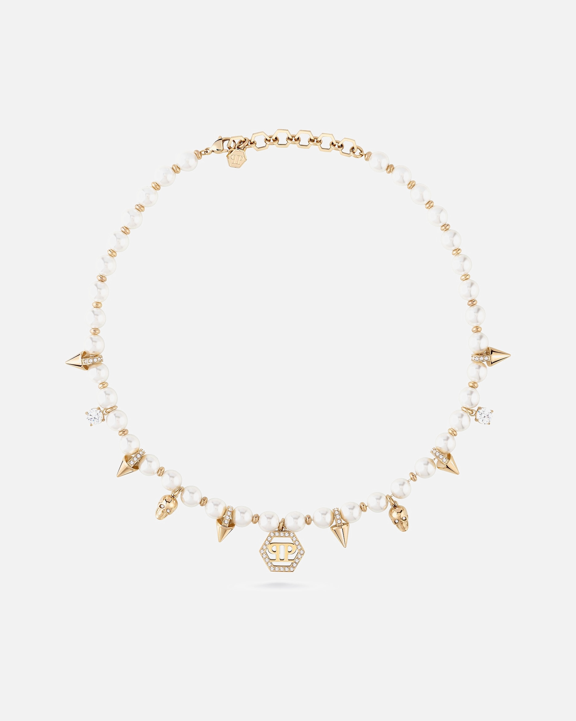 Kette für Weiblich PHILIPP PLEIN Kette Edelstahl, recycelt One Size