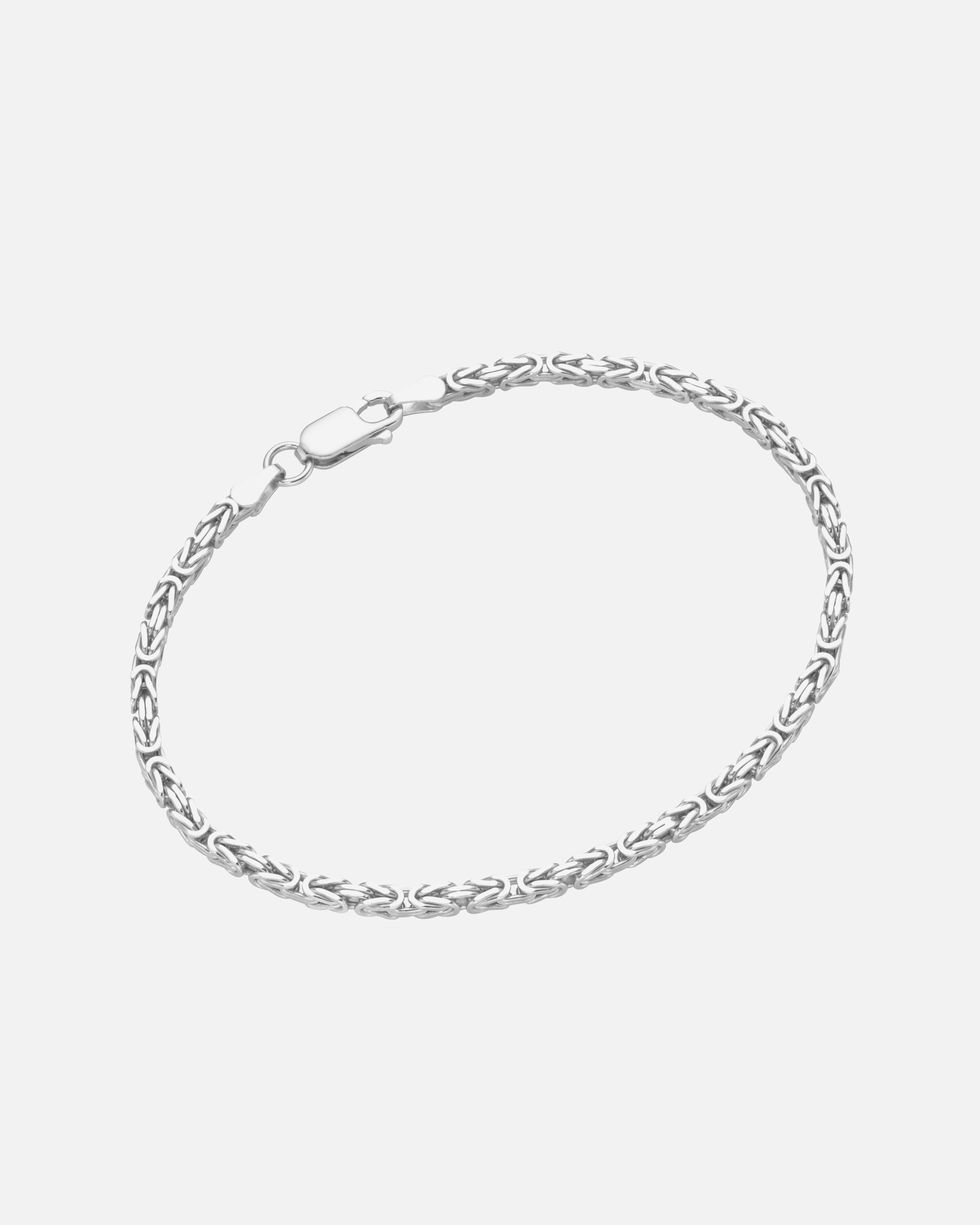 Armband für Weiblich Smart Jewel Armband Königskette, massiv, Silber 925 19 cm