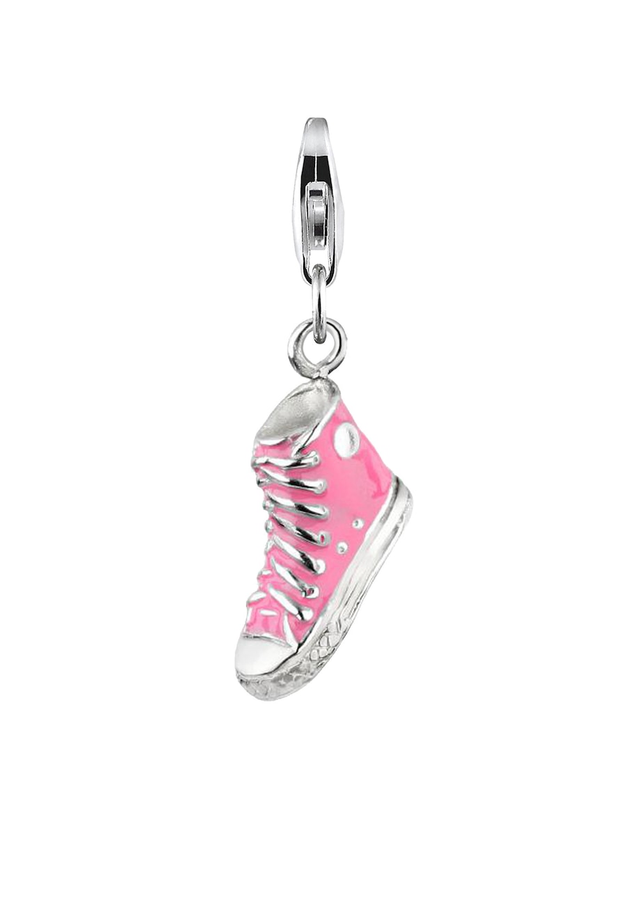Nenalina Anhänger Turnschuh Sneaker Emaille 925 Silber Rosa Damen