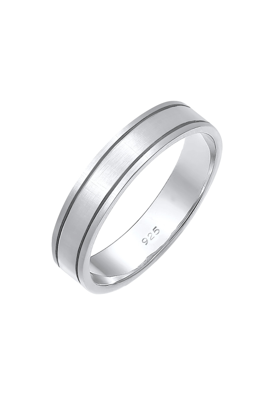 Elli PREMIUM Ring Paarring Bandring Trauring Hochzeit 925 Silber 58 Damen