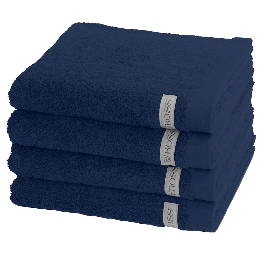 ROSS Handtuch-Set Sinfonie (4er Set) Denim Grau