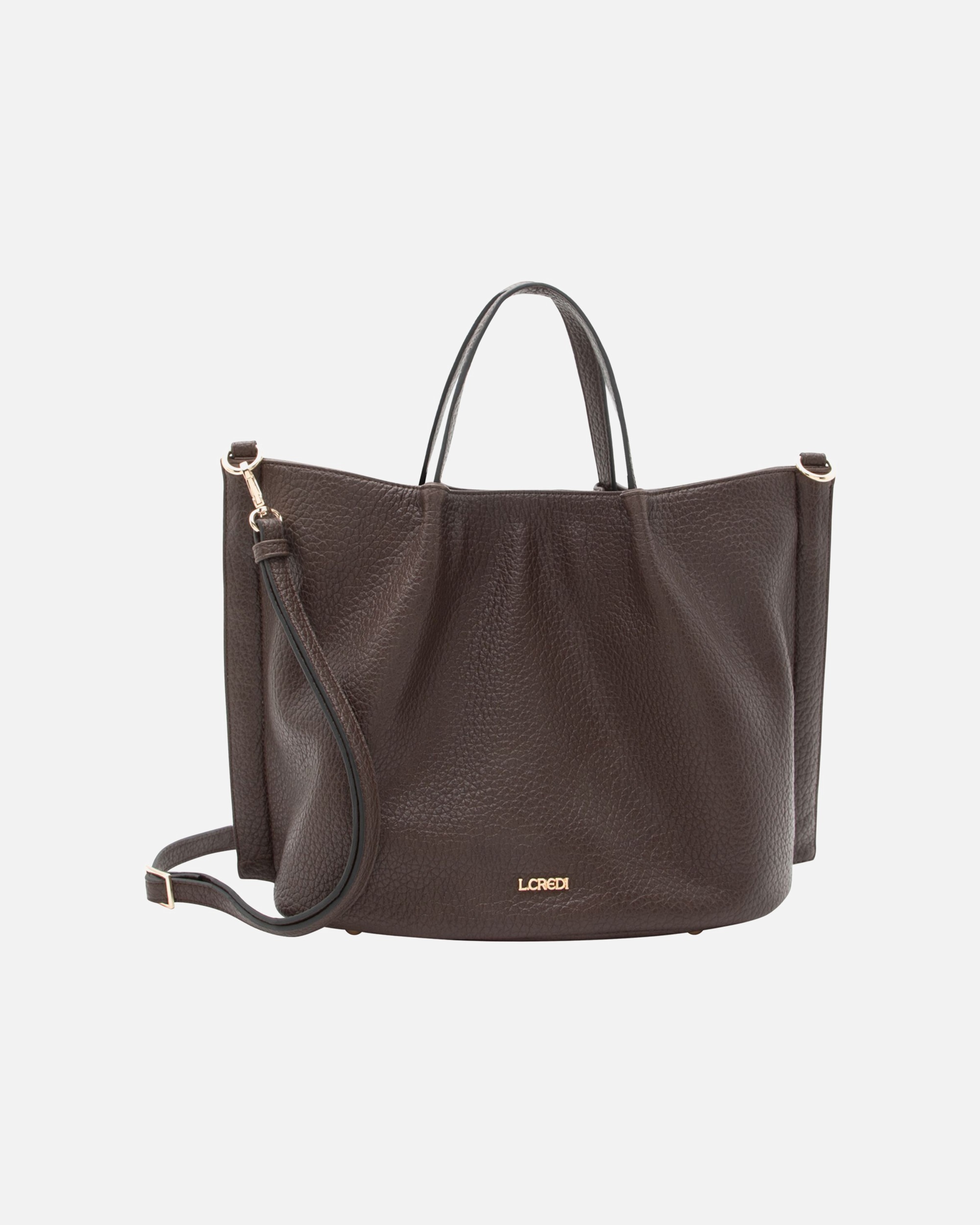 Tasche für Weiblich L.CREDI Raila Shopper chocolate