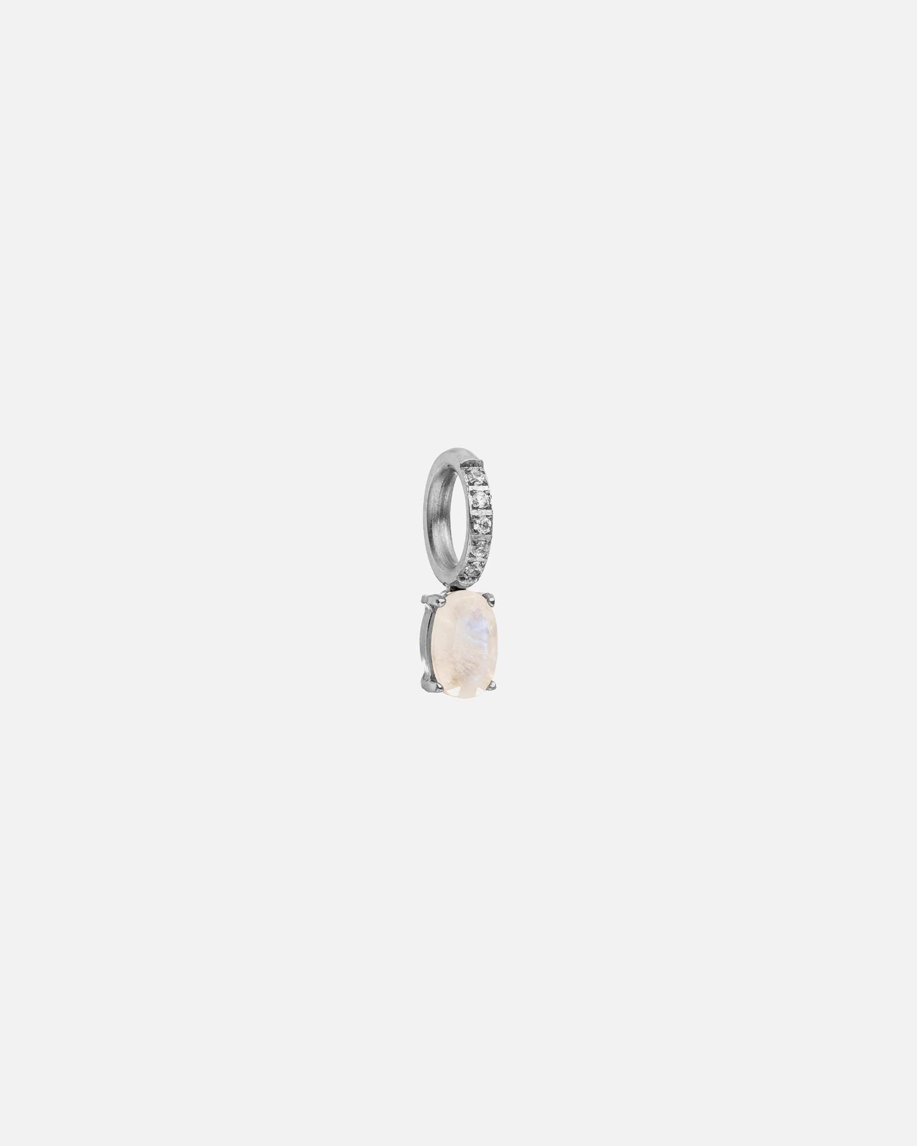 Schmuckanhänger für Unisex Purelei Geburtsstein Juni Mondstein Charm 100% Edelstahl Silber