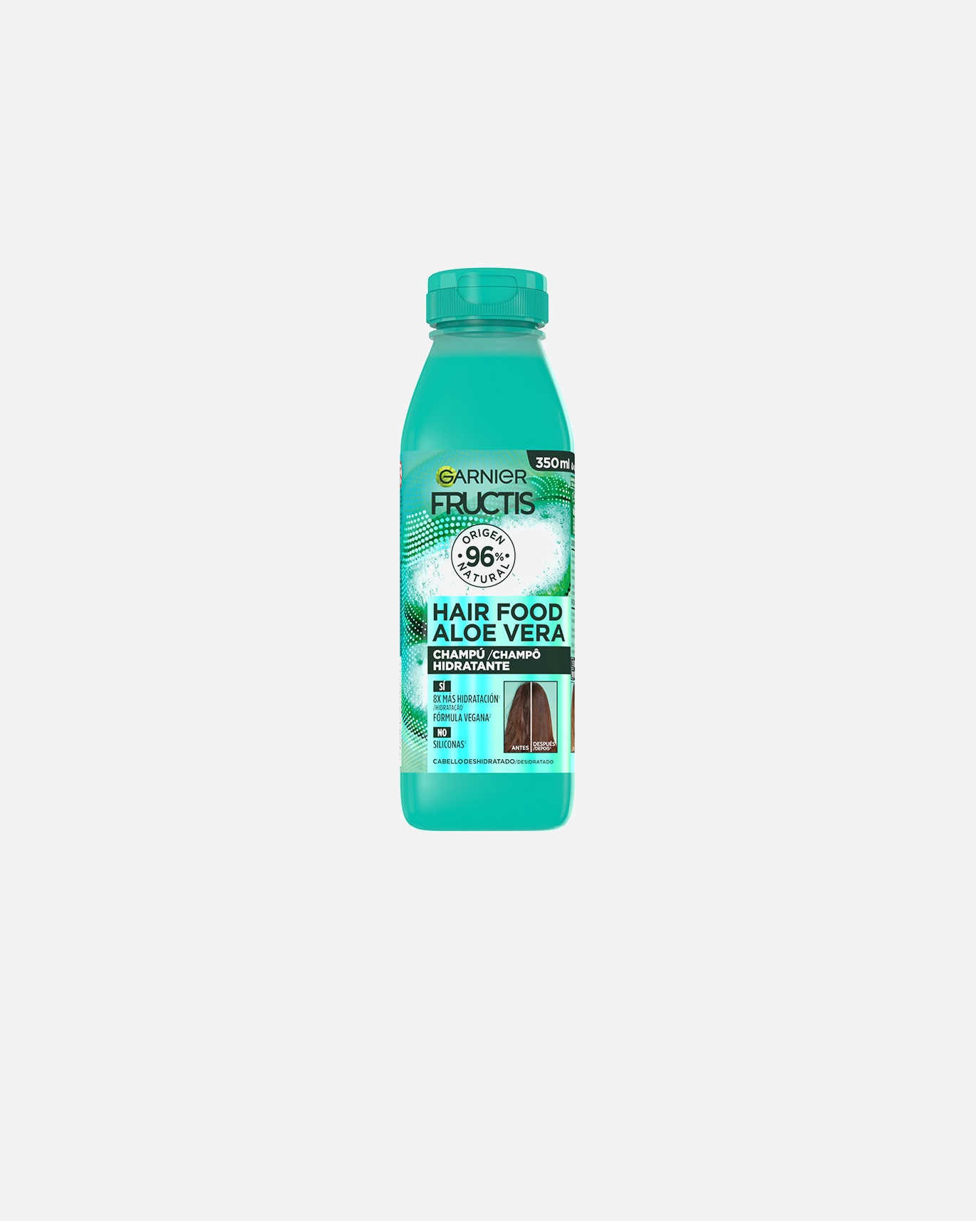 Shampoo für Weiblich Garnier FRUCTIS HAIR FOOD ALOE VERA Feuchtigkeitsshampoo 350 ml