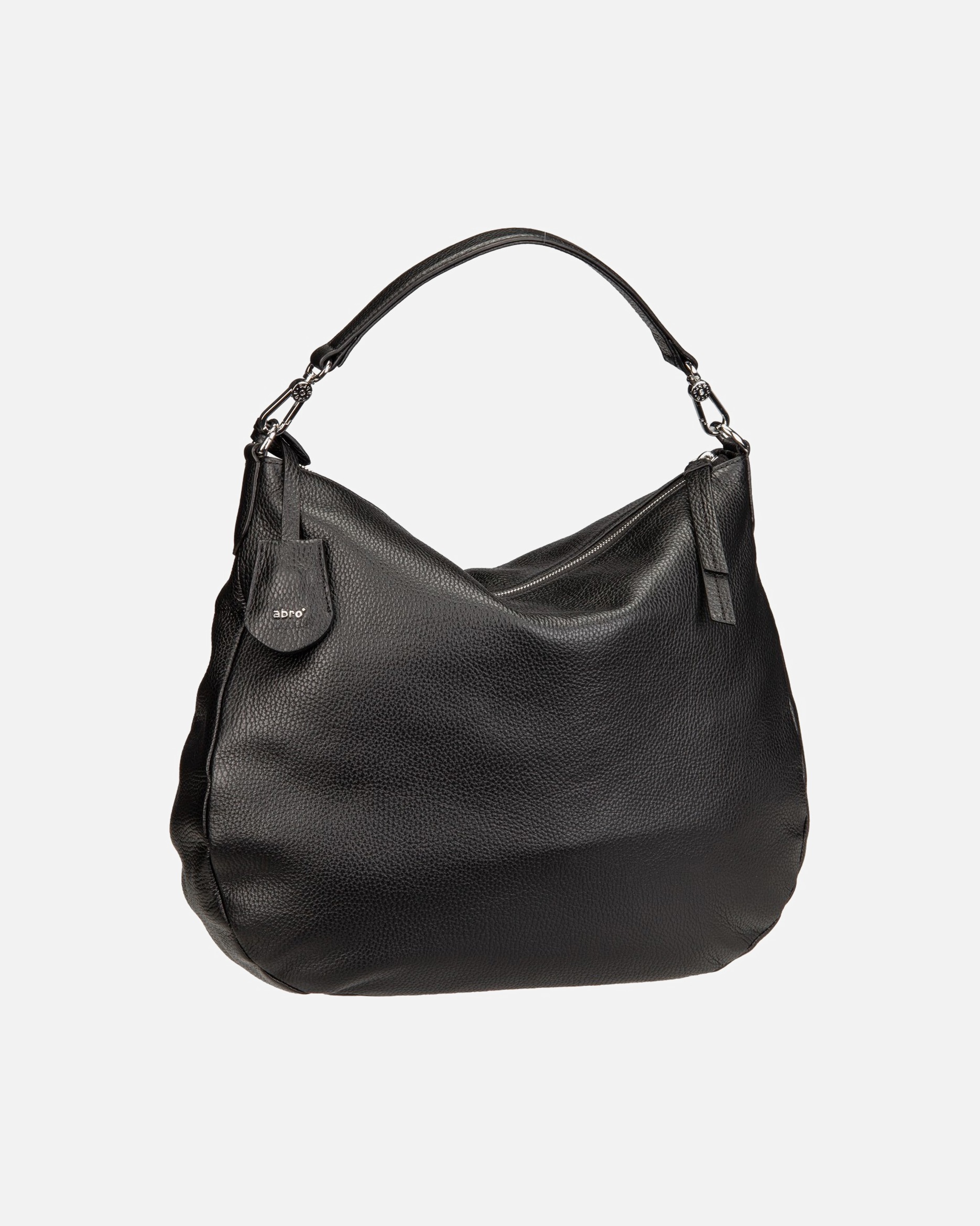 Handtasche für Weiblich abro Handtasche Juna Big Black/Nickel