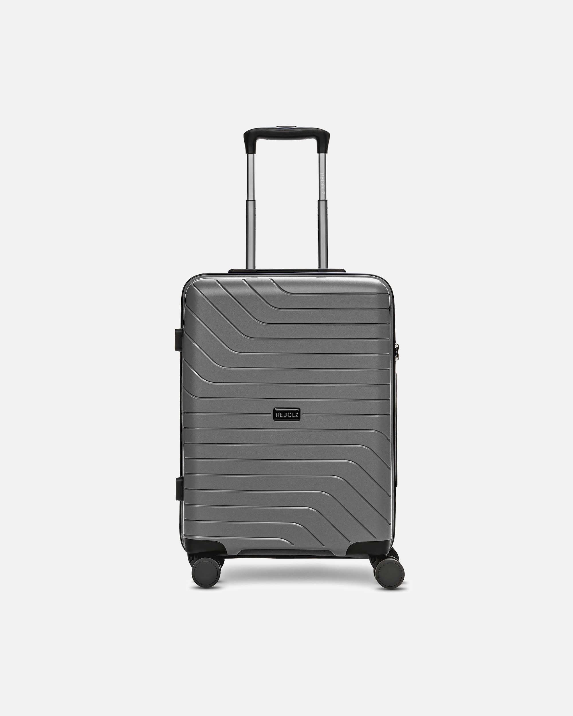 Handgepäckkoffer für Männlich Redolz Essentials 05 CABIN 4 Rollen Kabinentrolley 55 cm stone 2