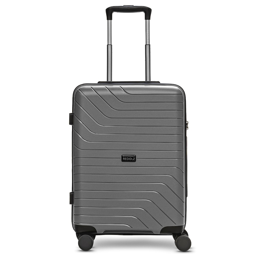 Redolz Essentials 05 CABIN 4 Rollen Kabinentrolley 55 cm stone 2 Grau Herren