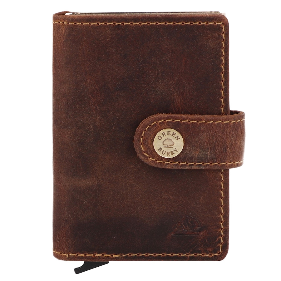 Greenburry Vintage Herrengeldbörse brown Braun Herren