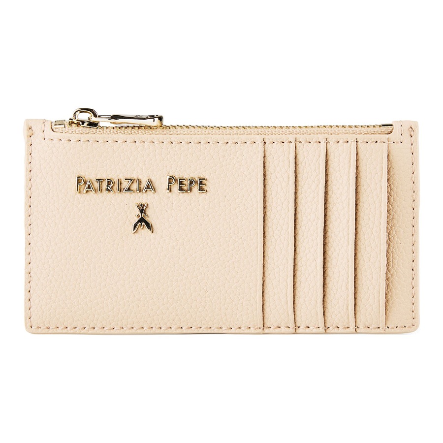 Patrizia Pepe Kreditkartenetui warm skin Grau Damen