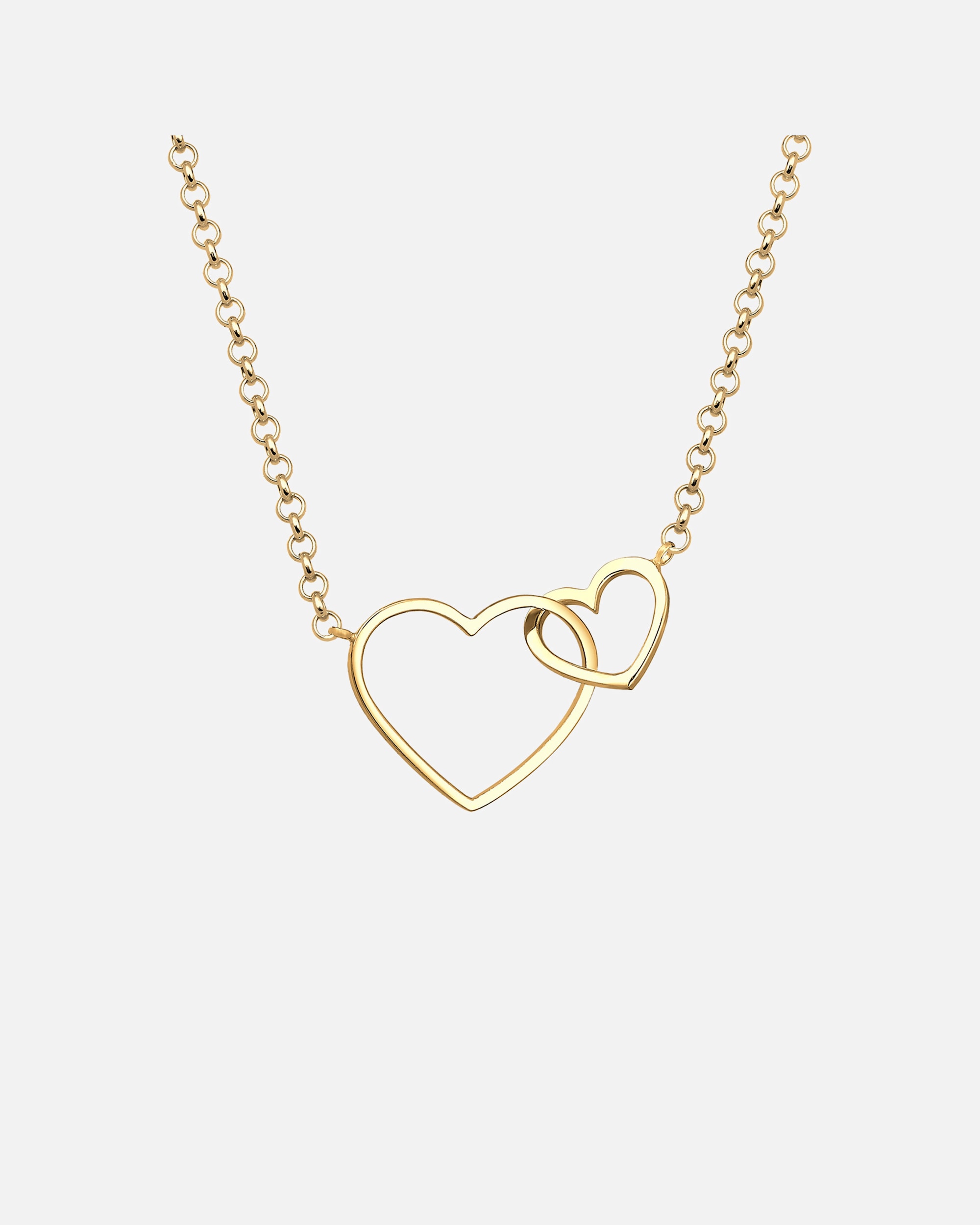 Halskette für Weiblich Elli Herz Unendlichkeit Liebe 925 Silber 45