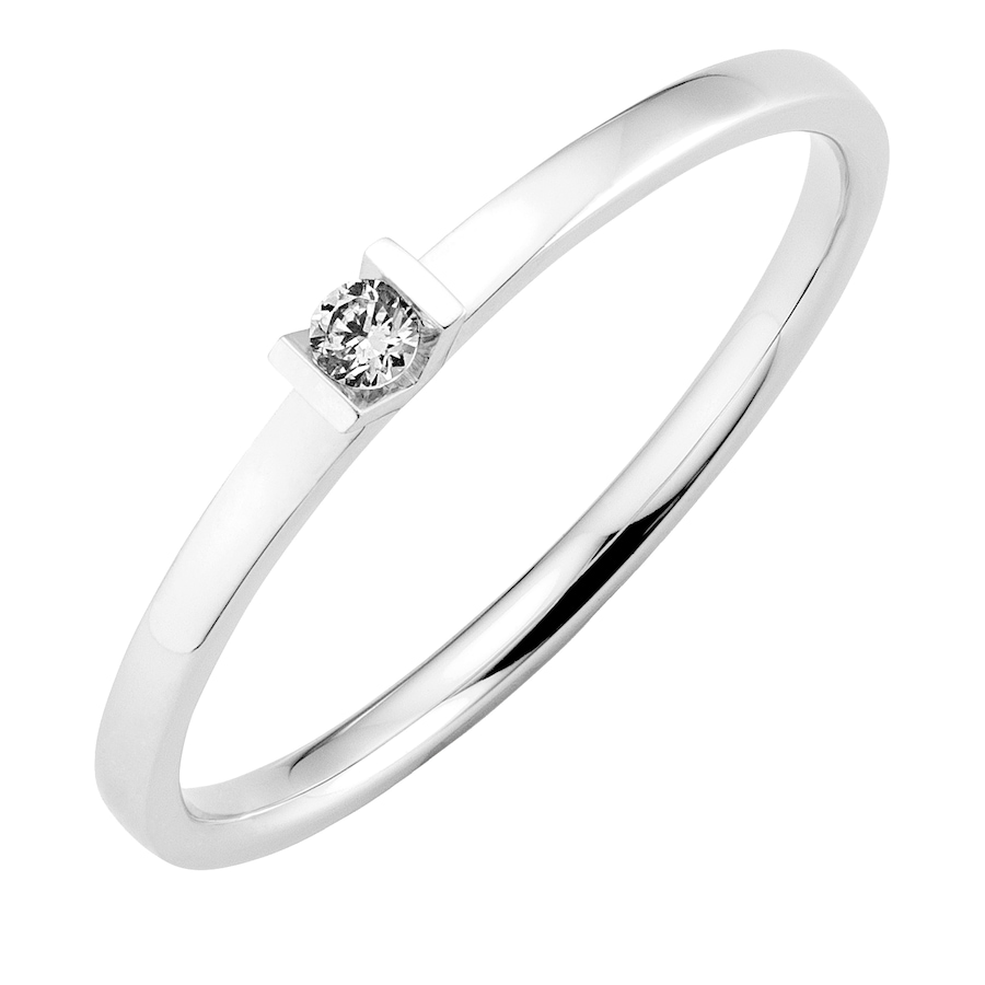 Orolino Ring 585/- Gold Brillant weiß 0,04ct. 056 (17,8) Damen