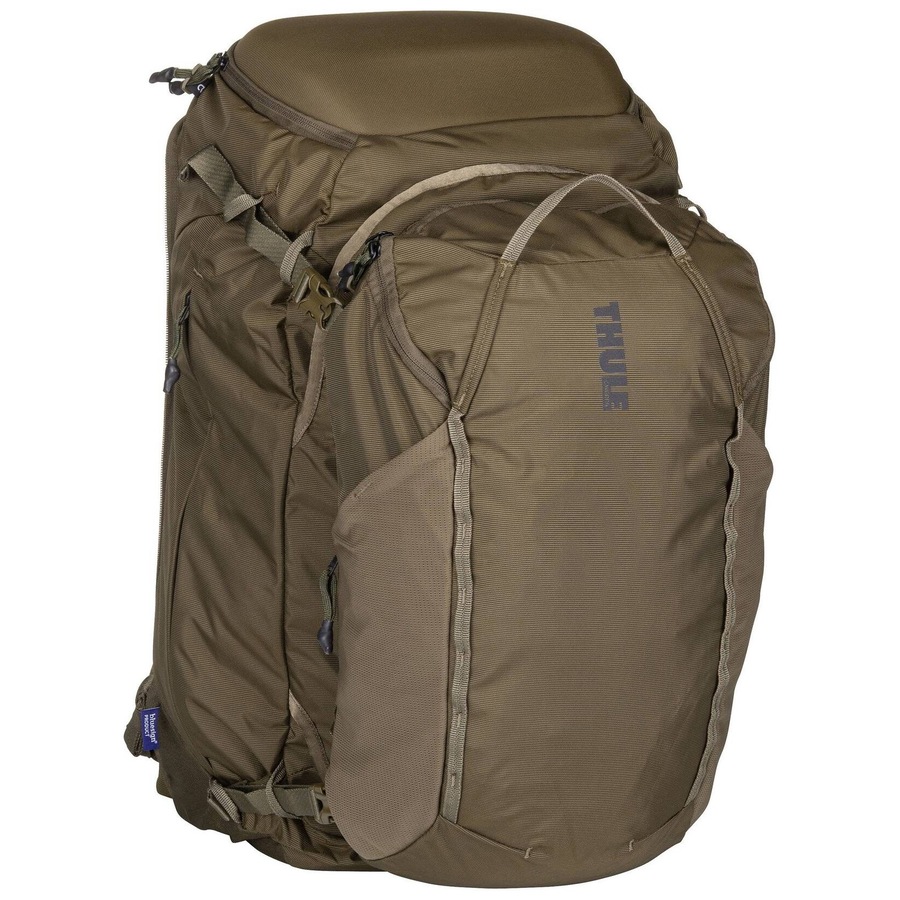 Thule Rucksack Landmark Travel 70L Deep Khaki Grau