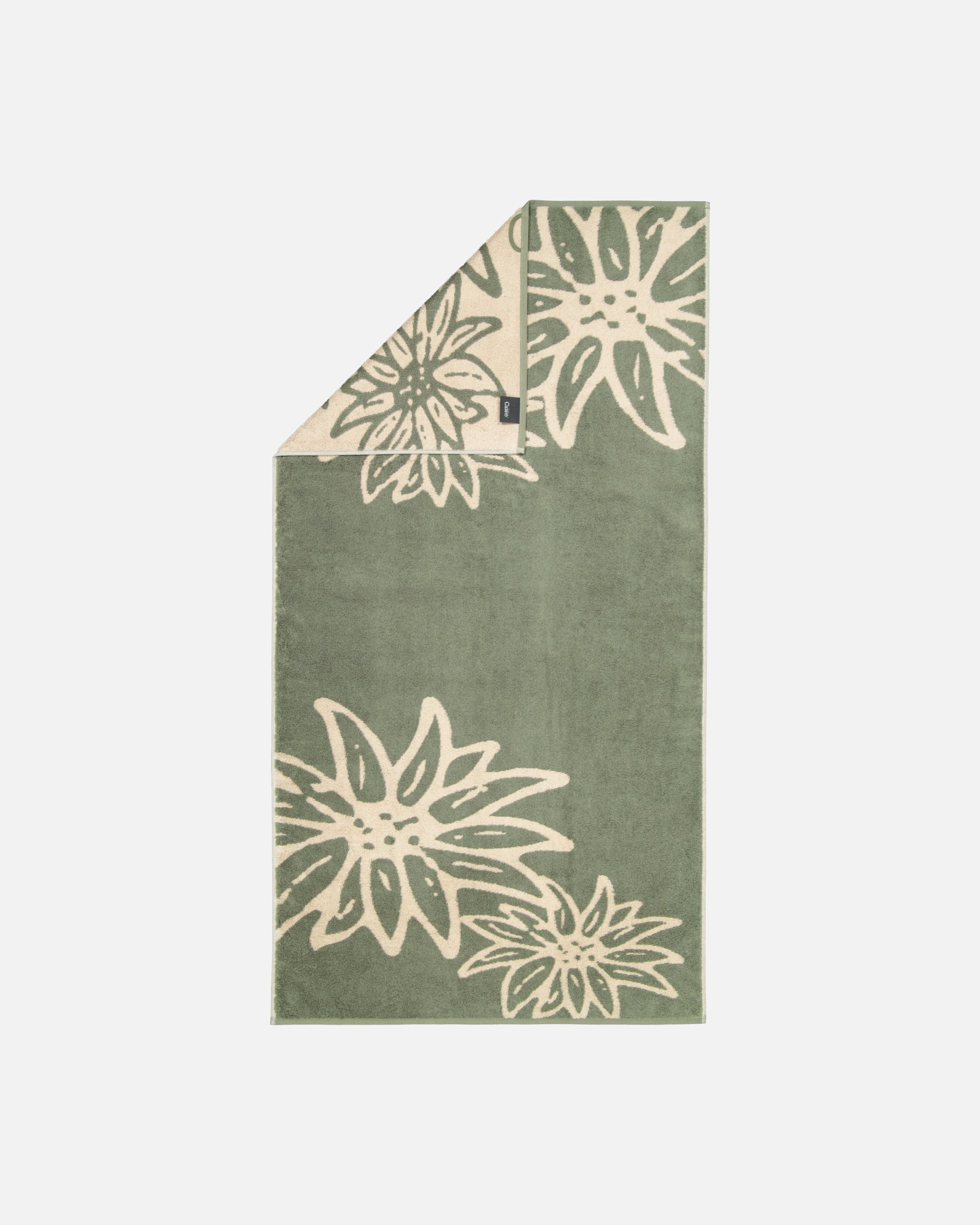 Handtuch für Unisex Cawö Cawö Handtücher Alpenchic Edition Edelweiss 6230 zirbe - 43 Duschtuch 70x140 cm