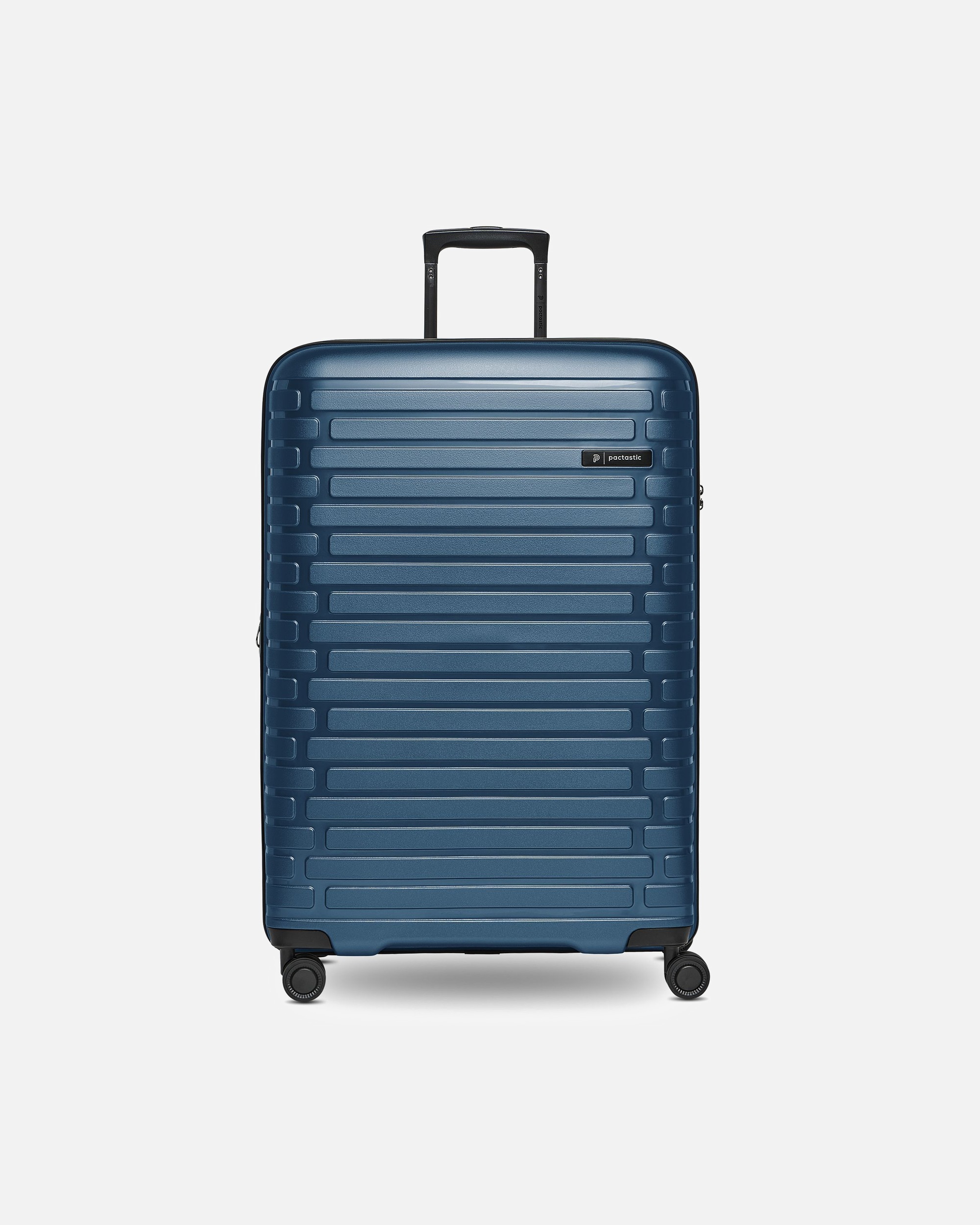 Trolley für Männlich Pactastic Collection 04 THE LARGE + 4 Rollen Trolley L 75 cm mit Dehnfalte navy blue-metallic
