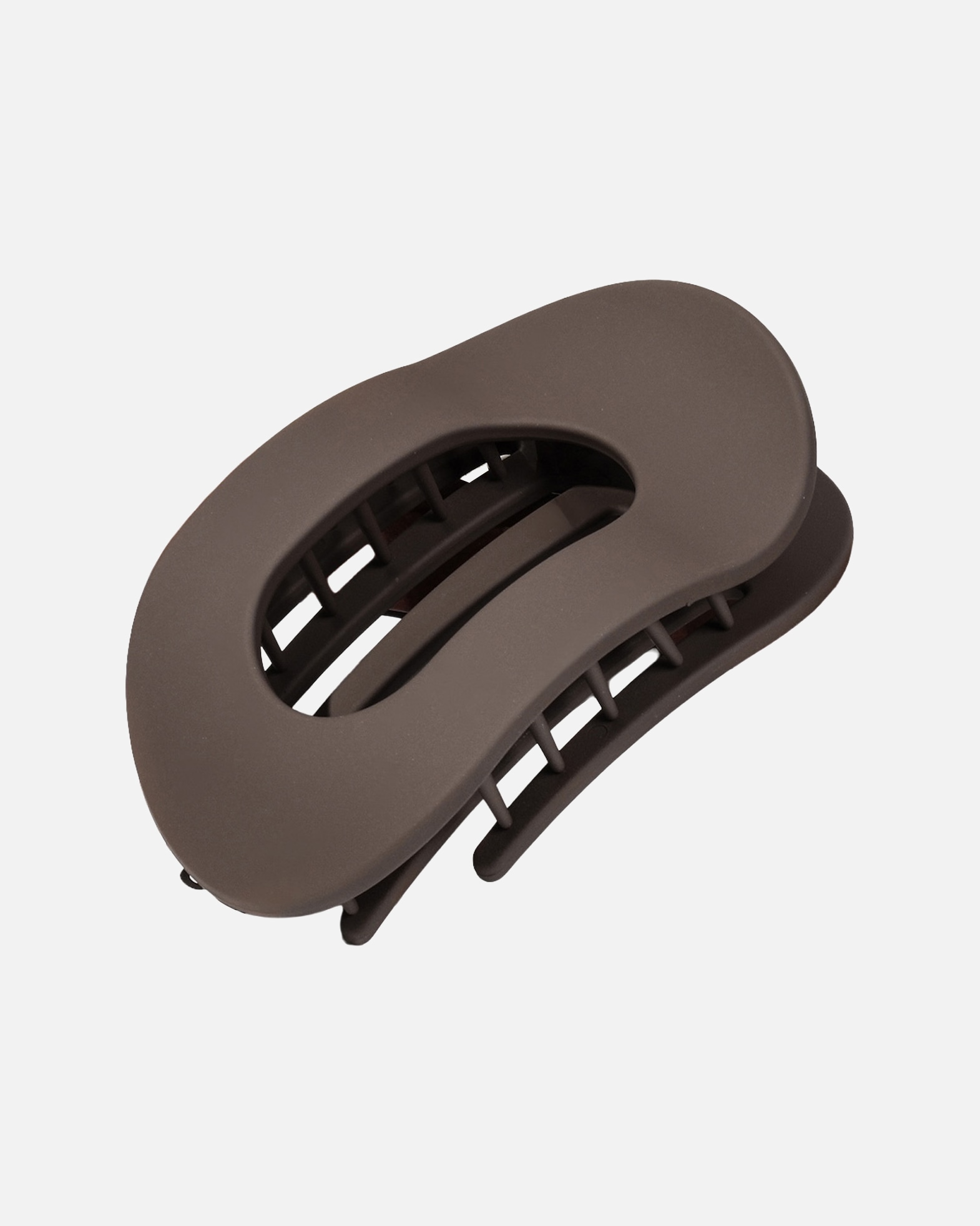 Haarklammer für Unisex SOHO Carlie Matte Haarklammer Matte Braun