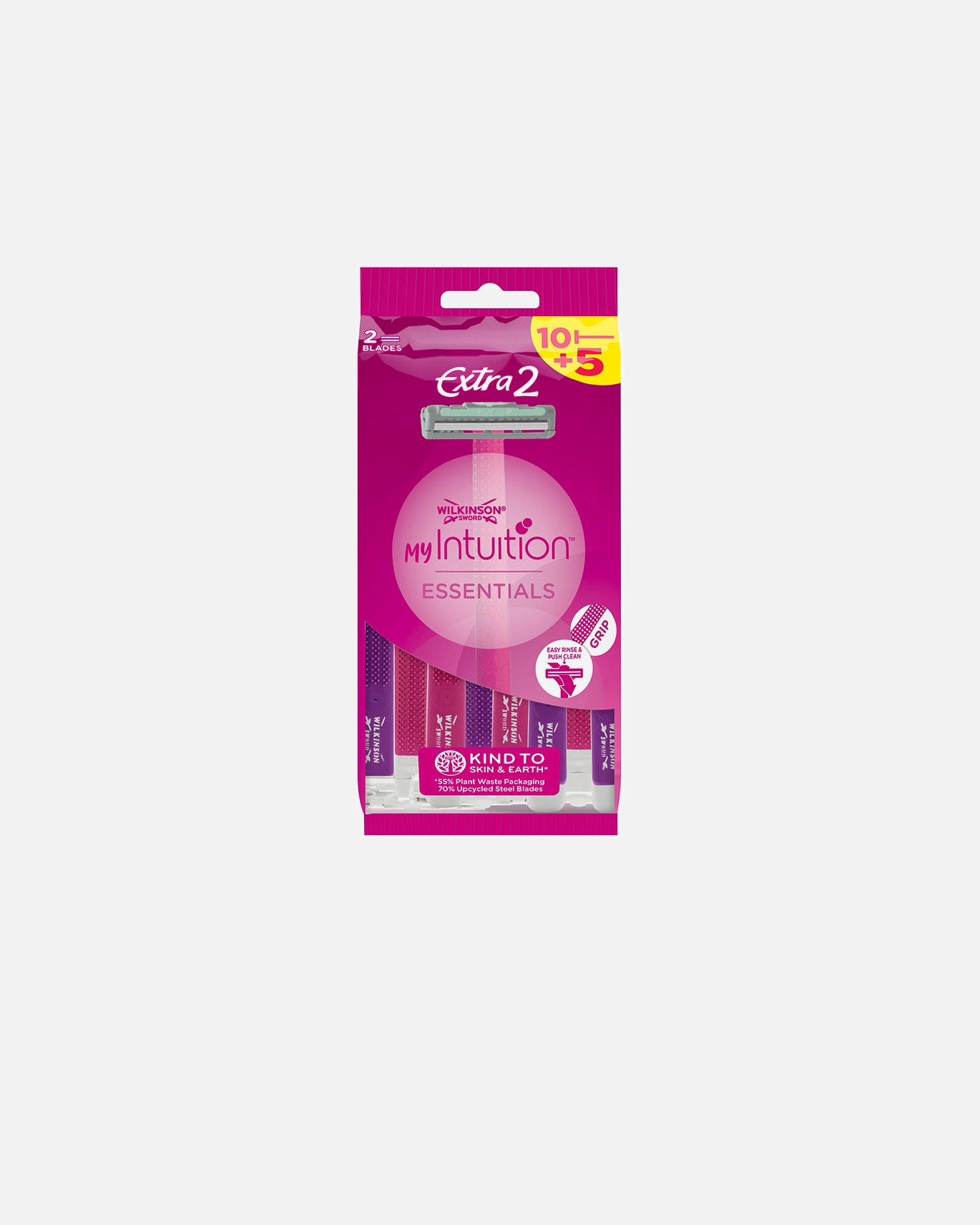 Rasierer für Weiblich Wilkinson EXTRA 2 MY INTUITION Einwegrasierer 1 Stück