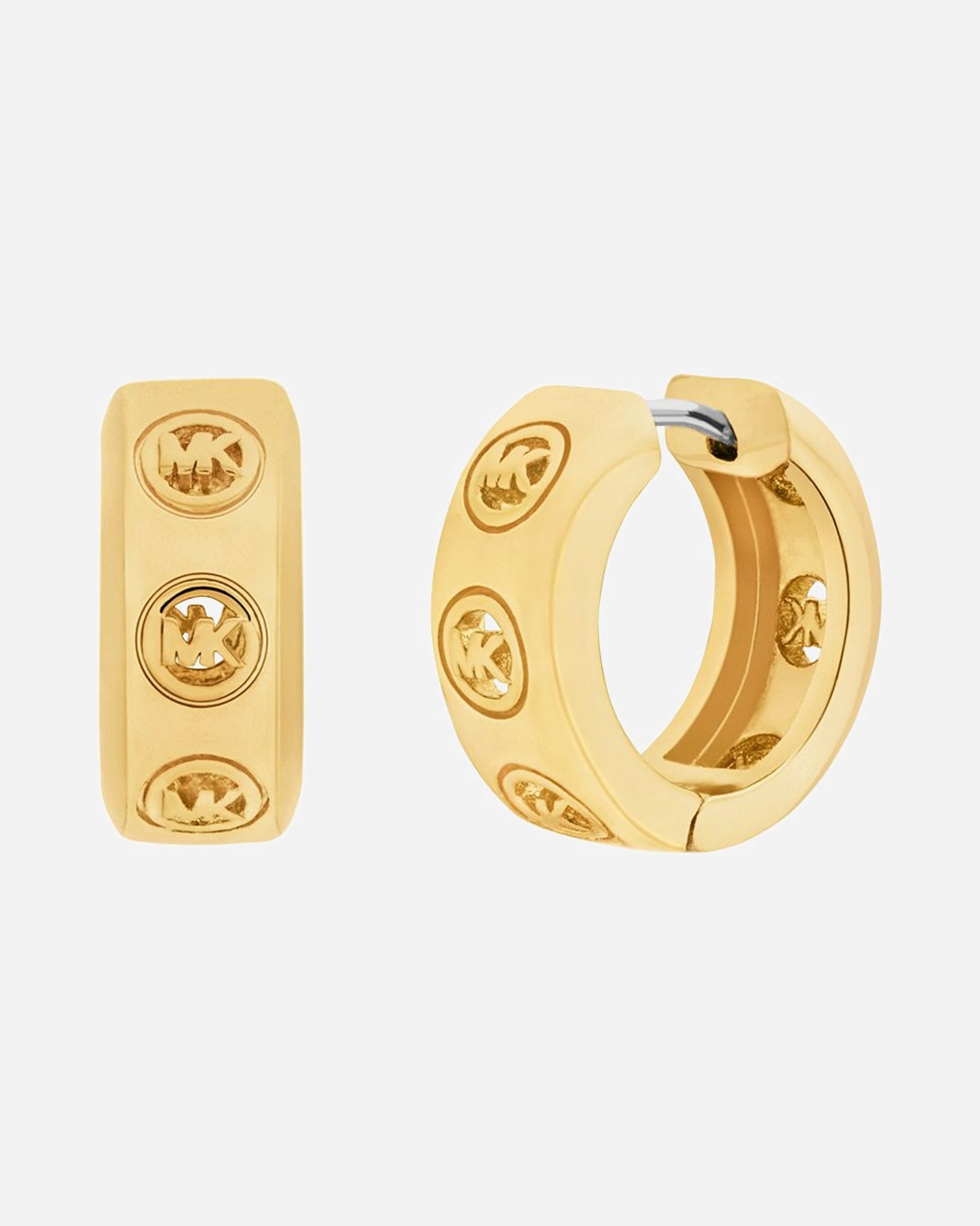 Ohrringe für Weiblich Michael Kors Default Brand Line Creolen Metall gold