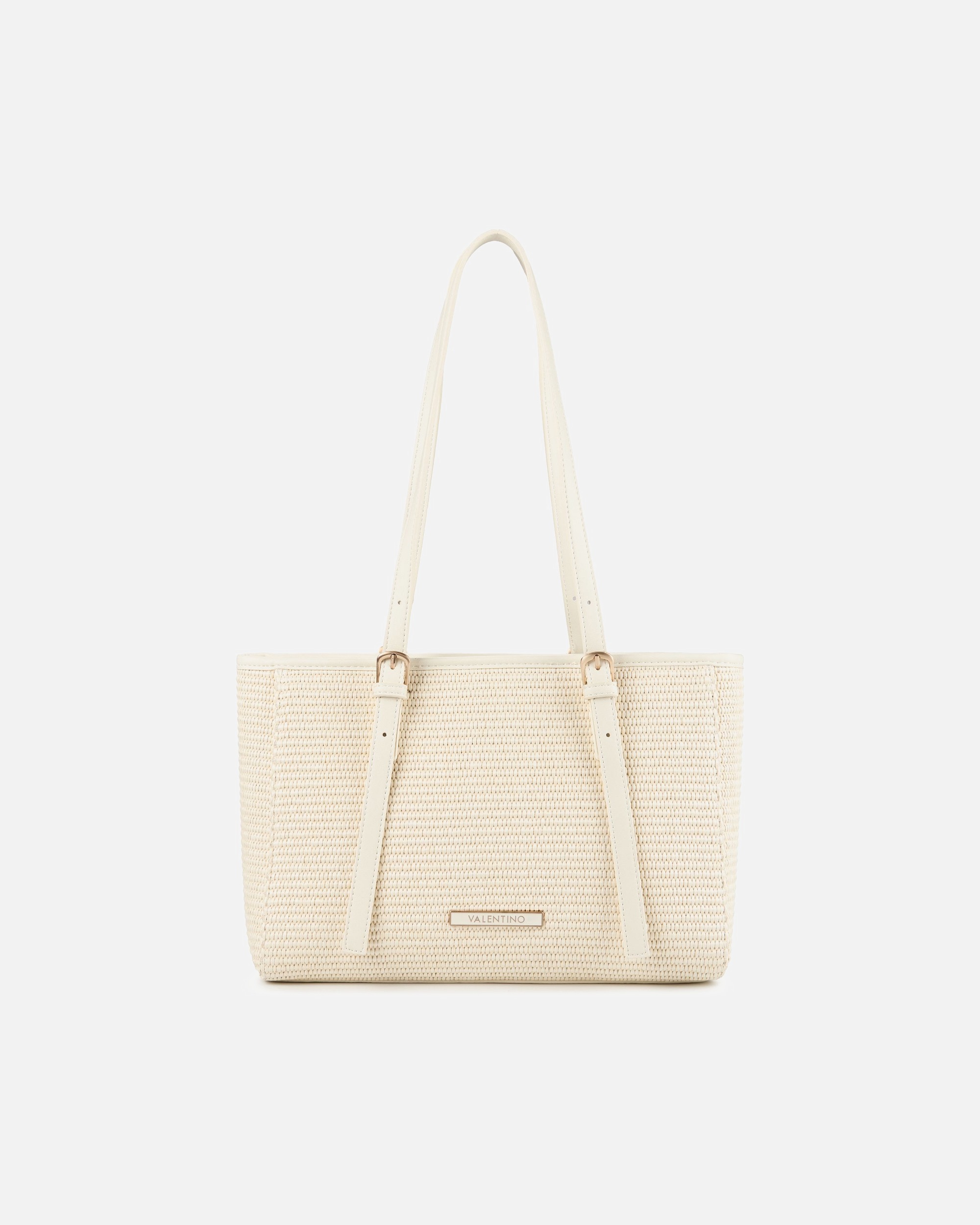 Tasche für Weiblich Valentino Bags Erika Mir Shopper beige