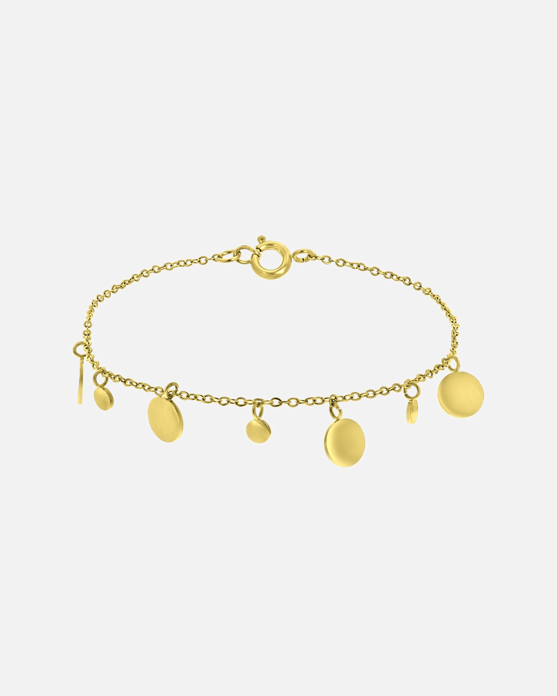 Armband für Weiblich Lucardi Armband Stahl 20cm Gold