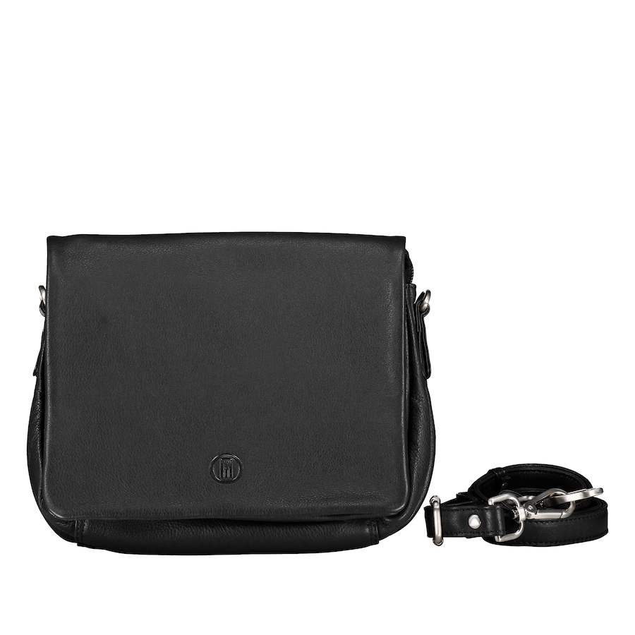 Hausfelder Manufaktur Umhängetasche Nappa Schwarz Damen